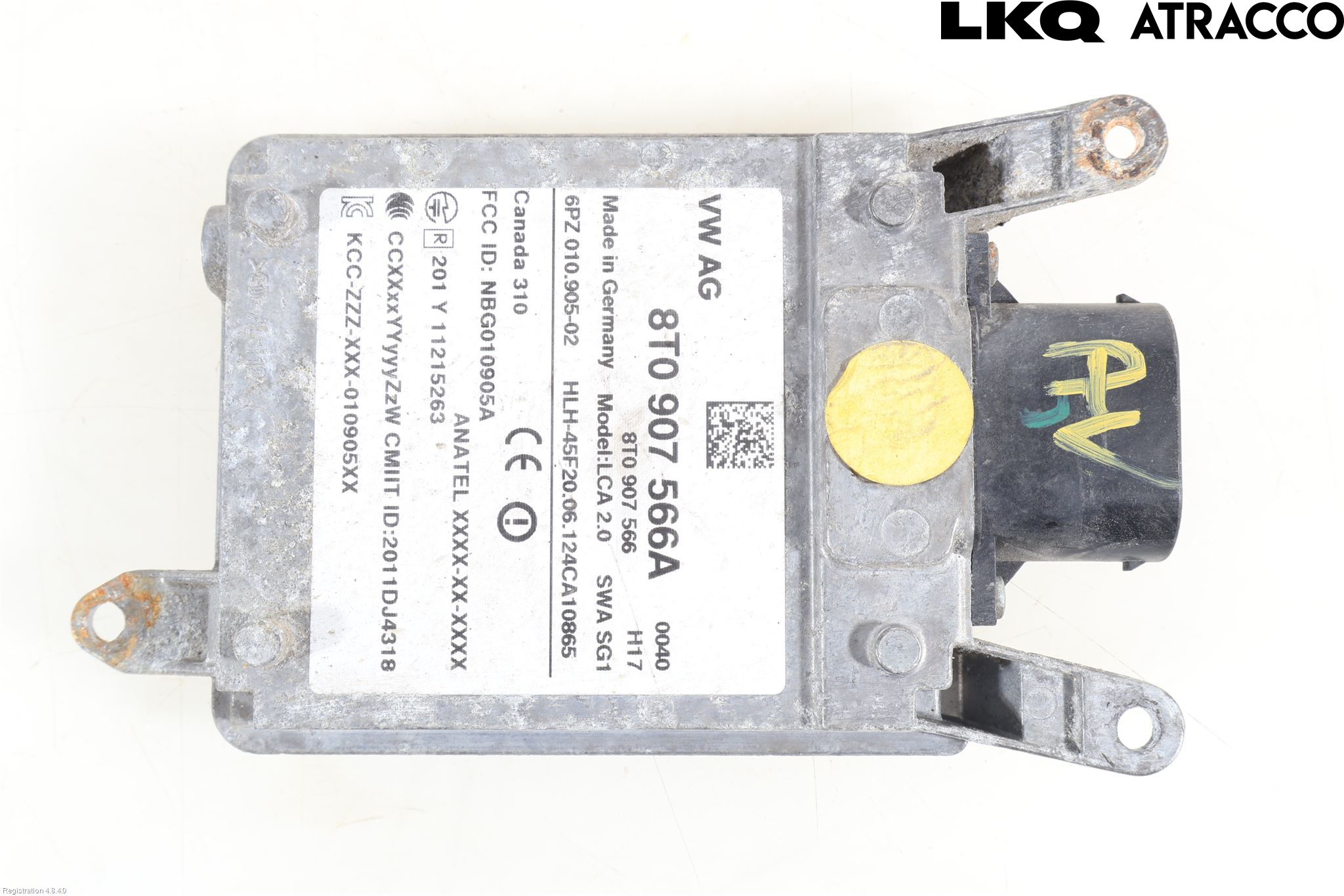 Audi A5 07-16 Sensor Kollisjonsbeskyttelse