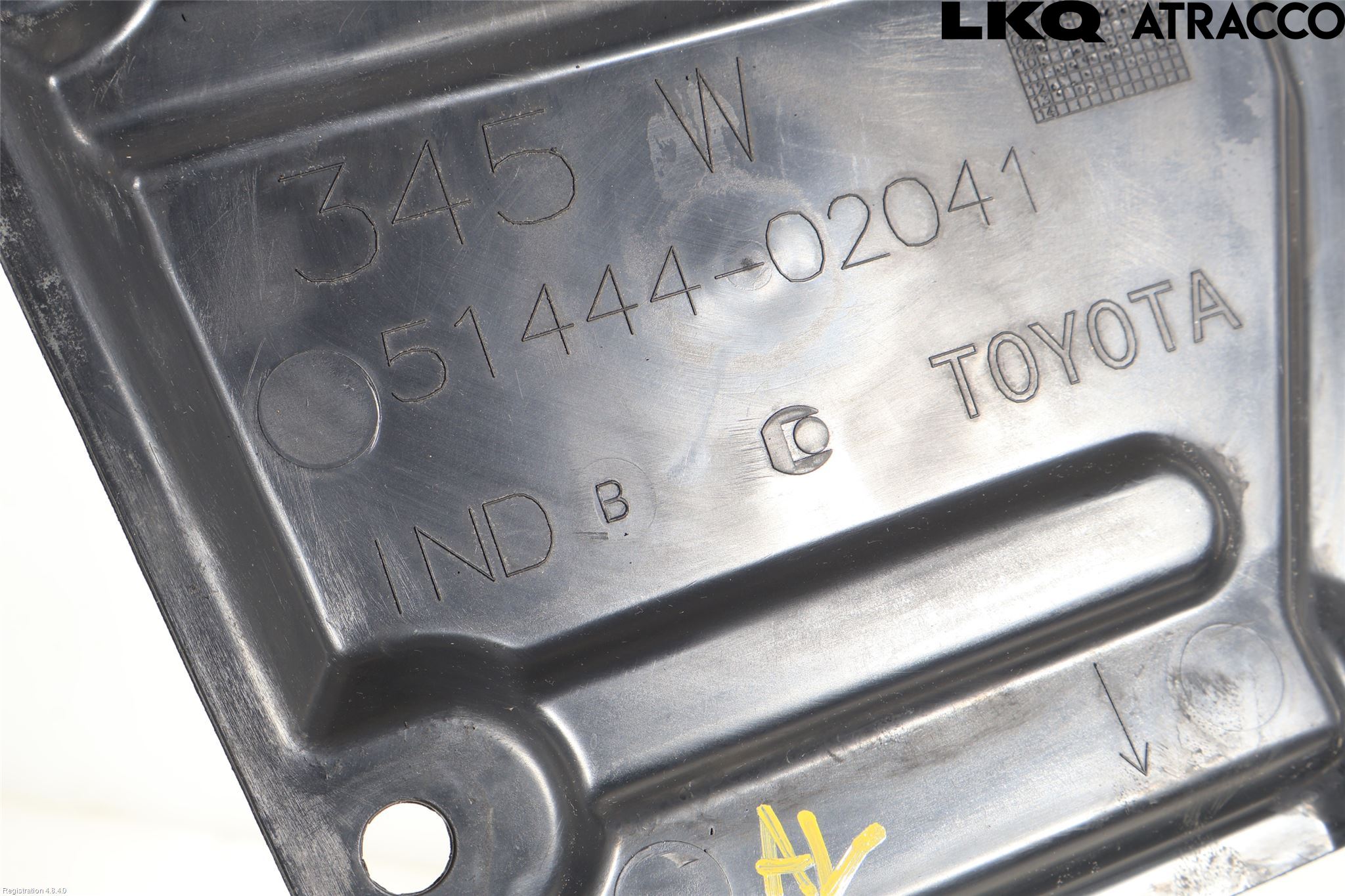 Toyota AURIS 13-19 Bunnplate U Motor-Gear-Dørk
