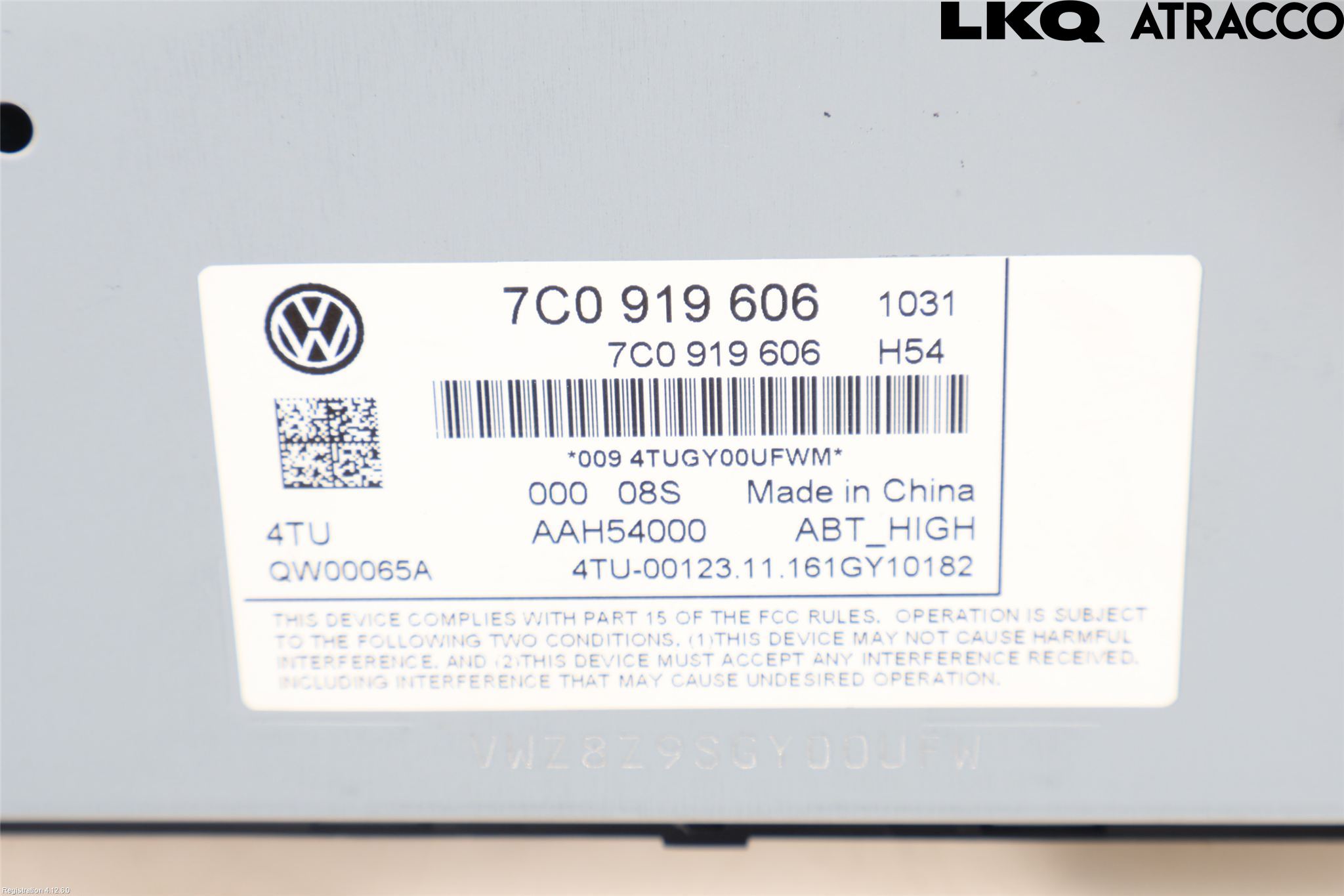Volkswagen VW TIGUAN 16-24 Stereo Radio Med Cd