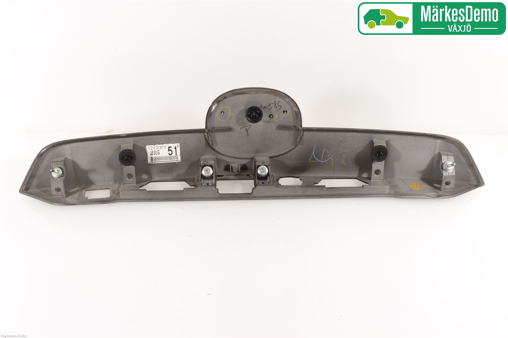 Mazda CX-5 12-17 Refleksplate - Skiltplate