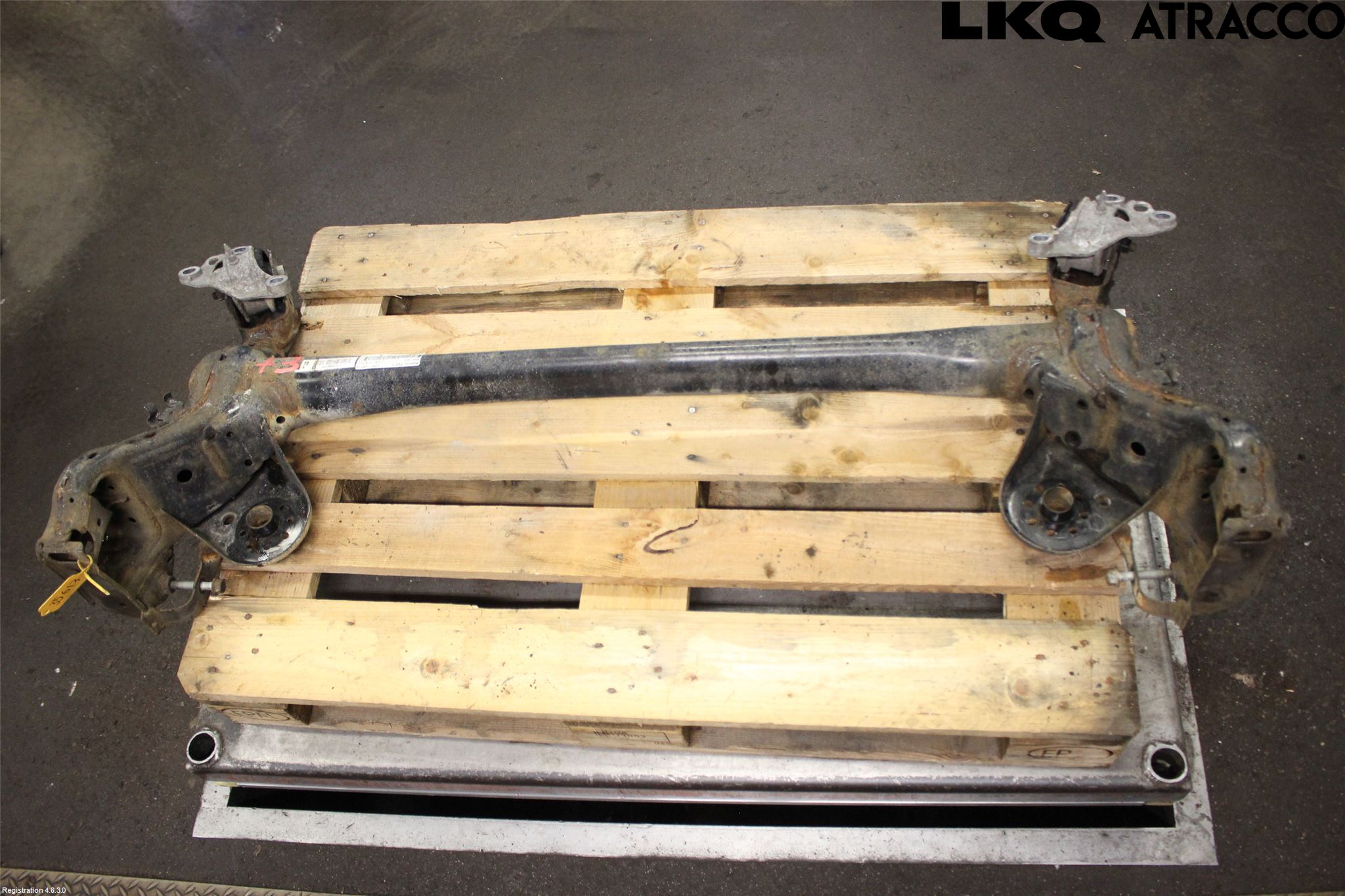 Opel ASTRA K 16-22 Bakaksel Feste Travers-Ramme