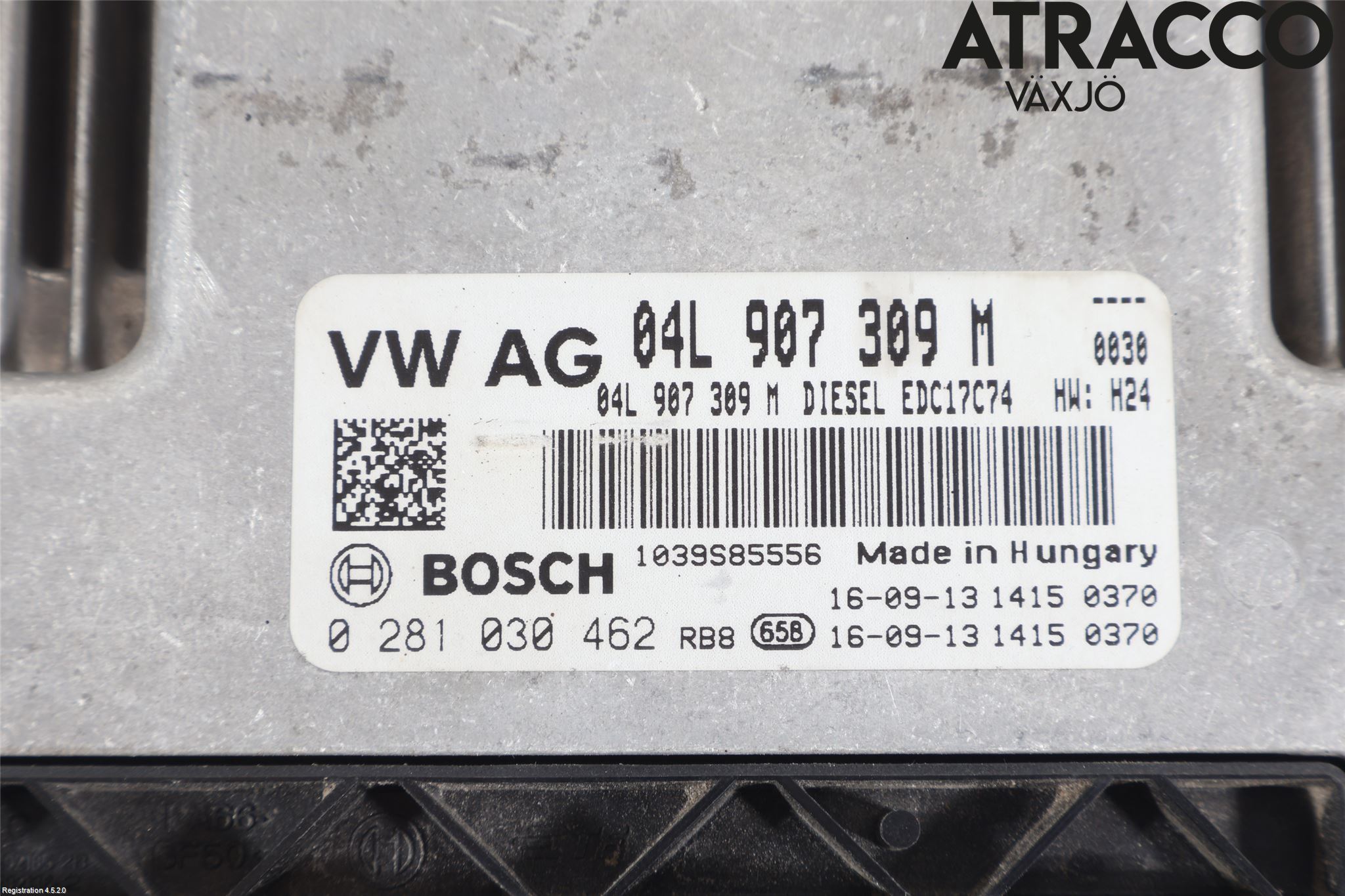 Volkswagen VW PASSAT 15-19 Styreenhet Dieselpumpe