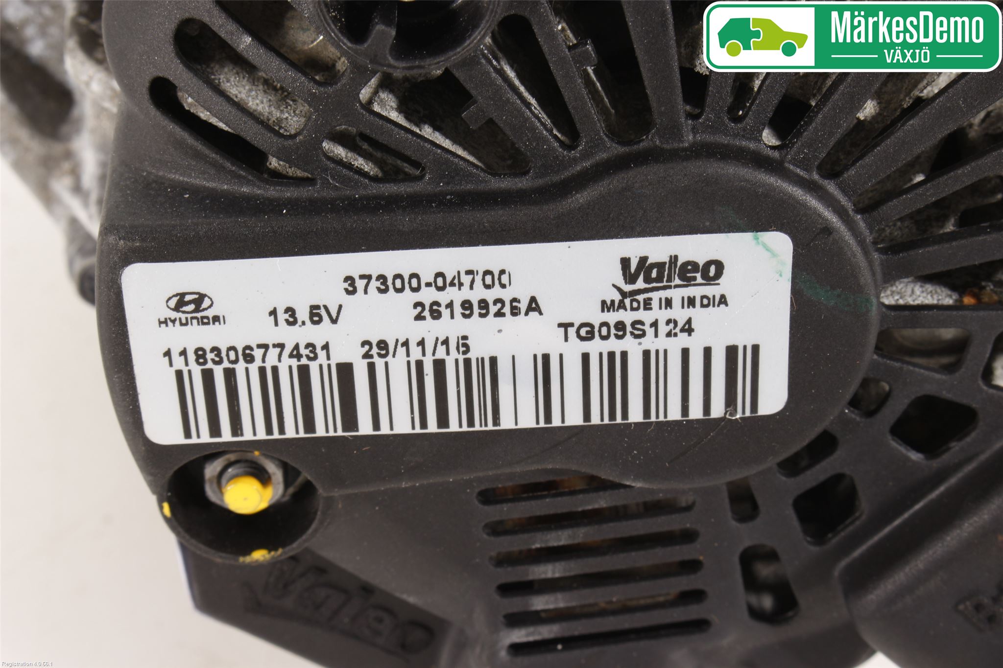 Hyundai i10 BA 14-16 Dynamo