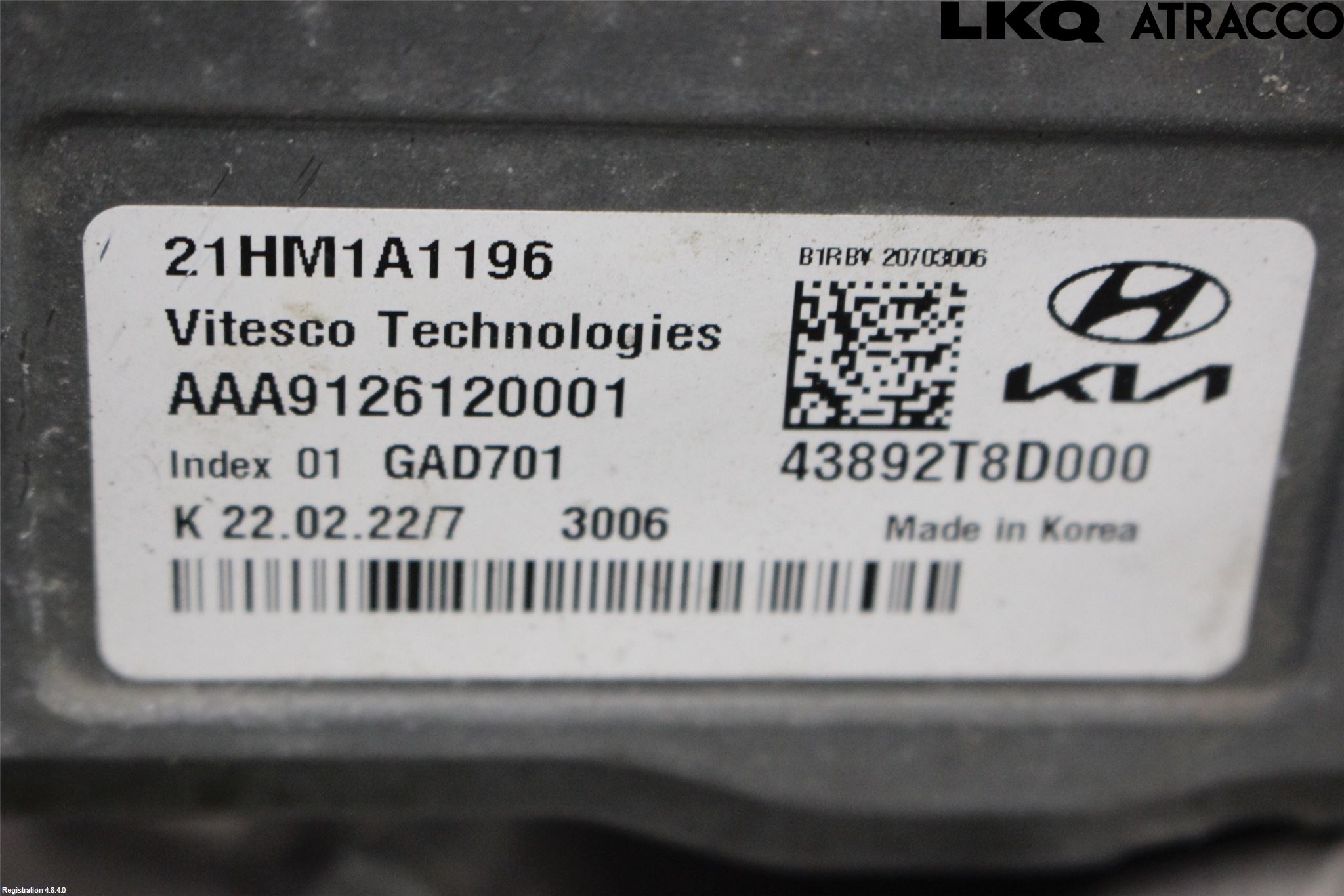 Hyundai i20 BC 21- Gearkasse Automat