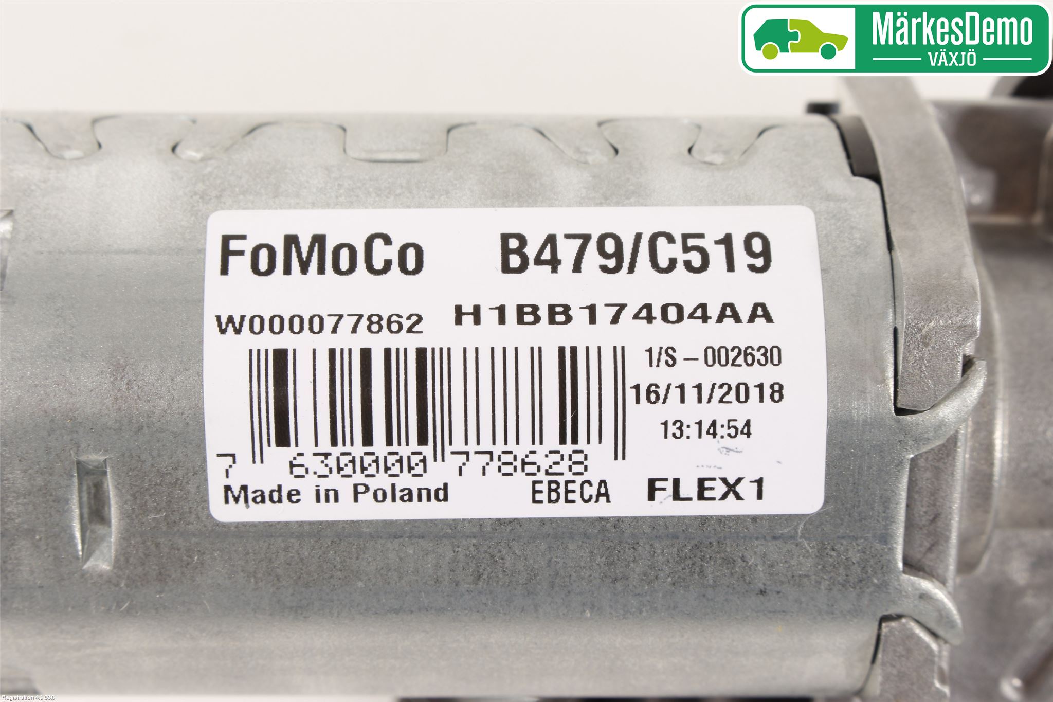 Ford FIESTA (VII) 18-23 Viskermotor Bakluke