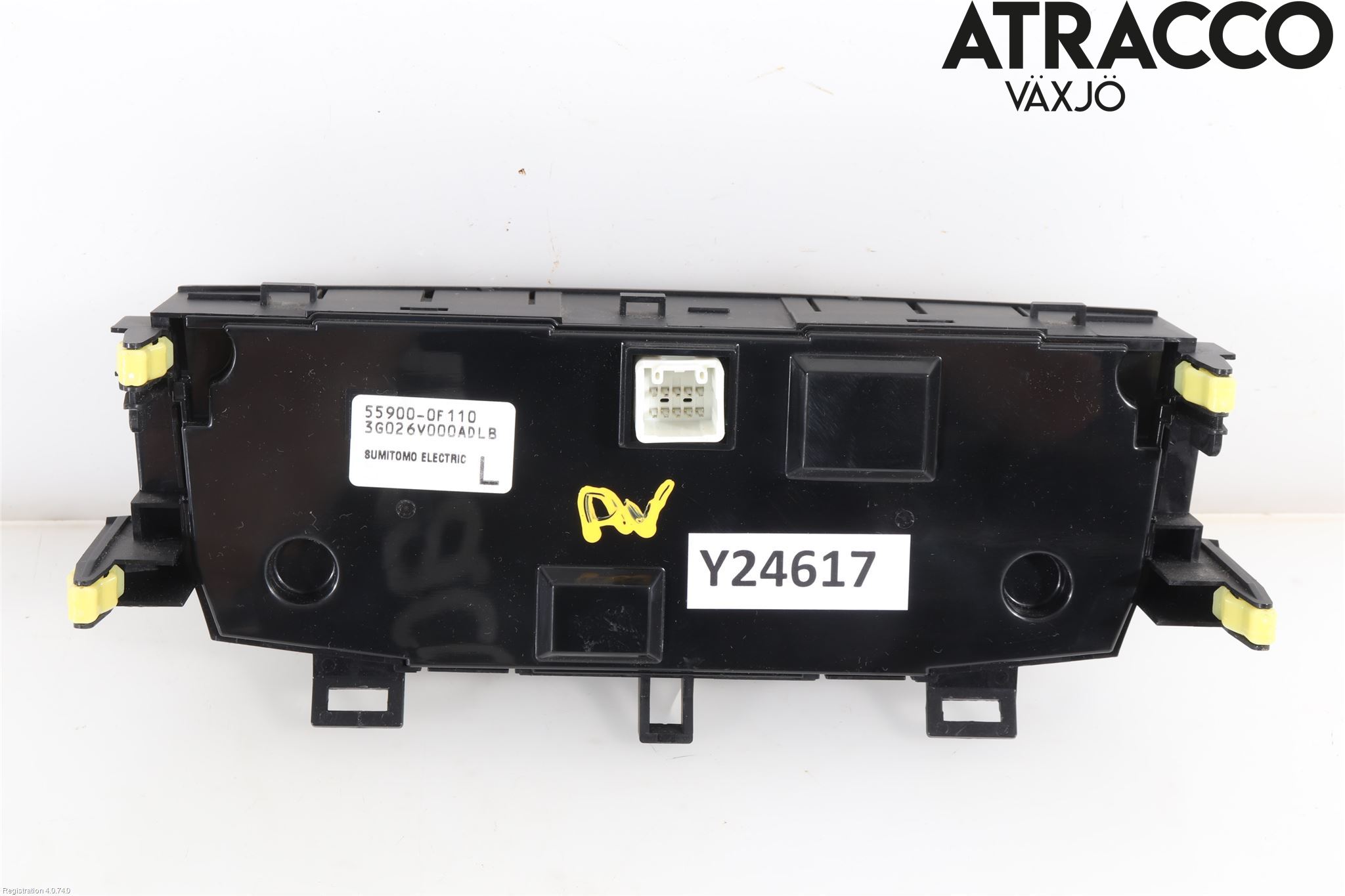 Toyota VERSO 09-18 Varme Ac Betjening-Display