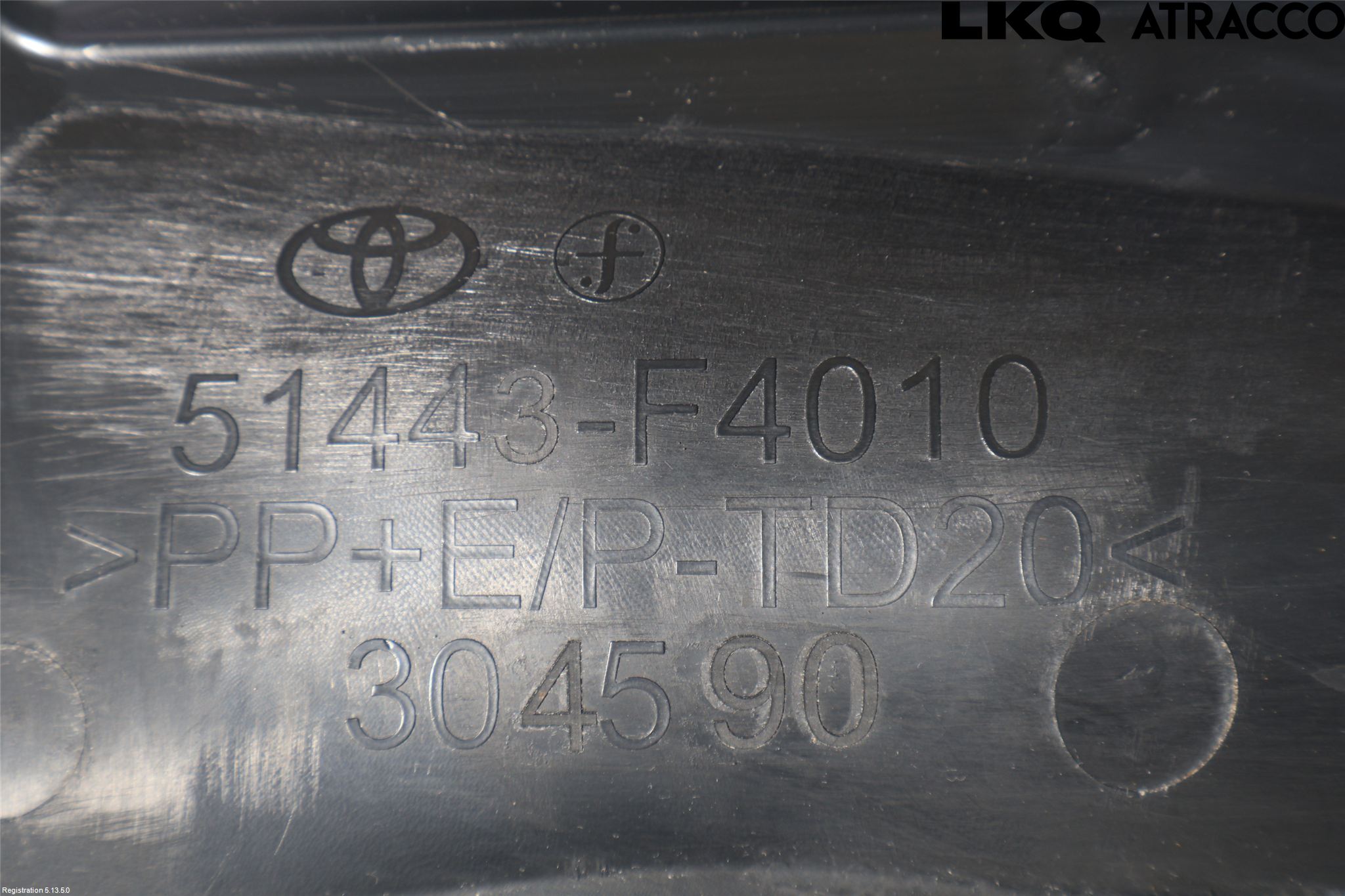 Toyota C-HR 16-23 Bunnplate U Motor-Gear-Dørk