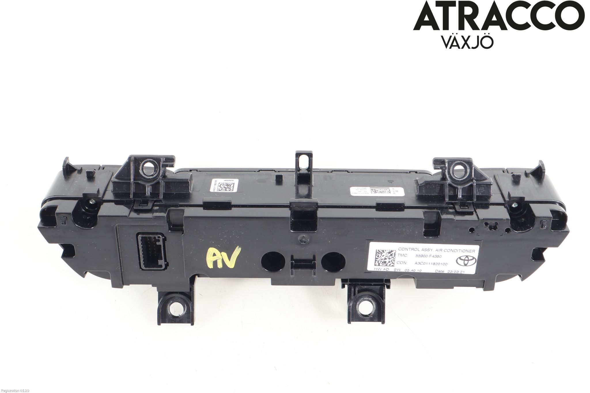 Toyota C-HR 16-23 Varme Ac Betjening-Display