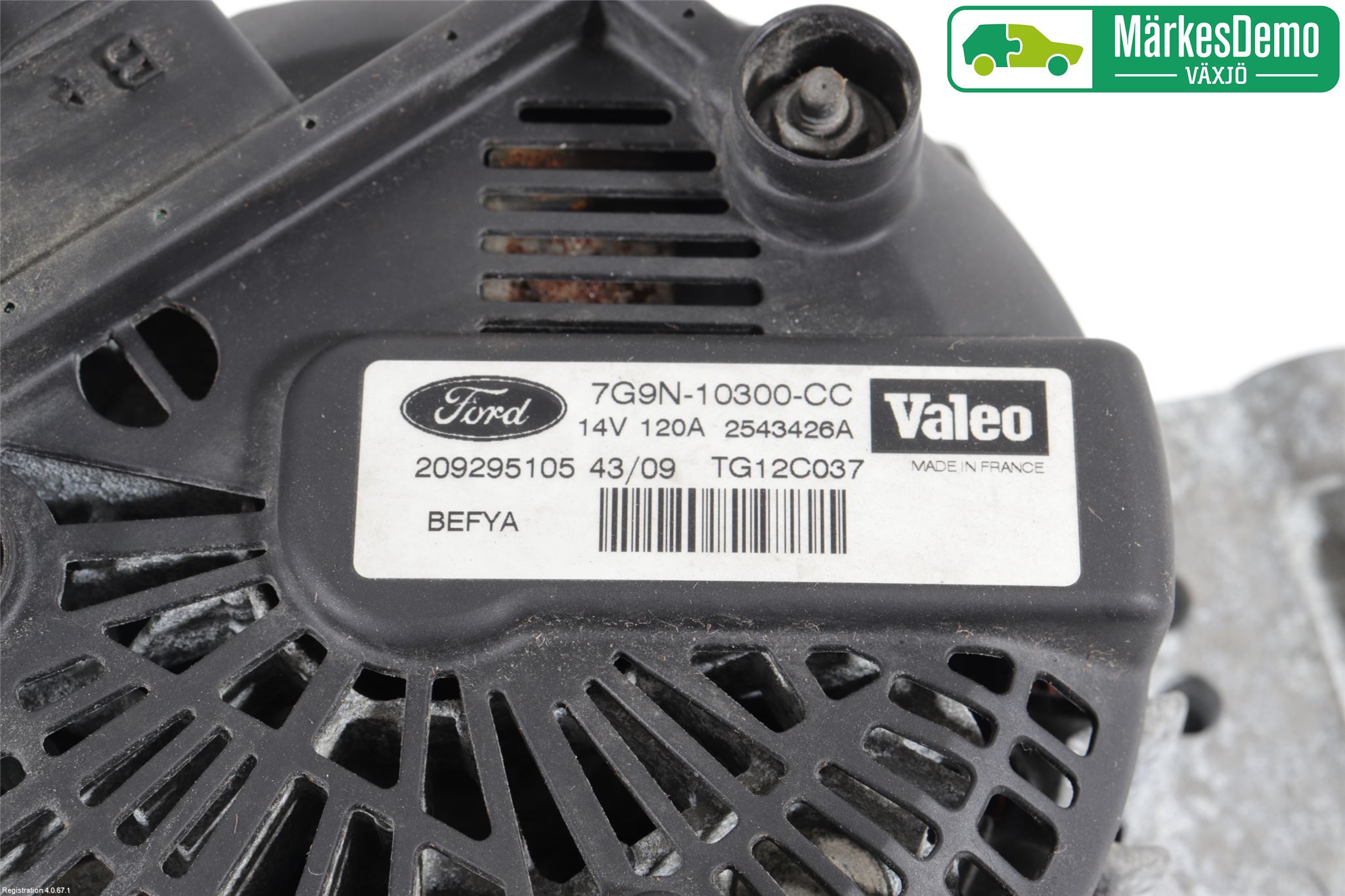 Ford FIESTA 09-12 Dynamo