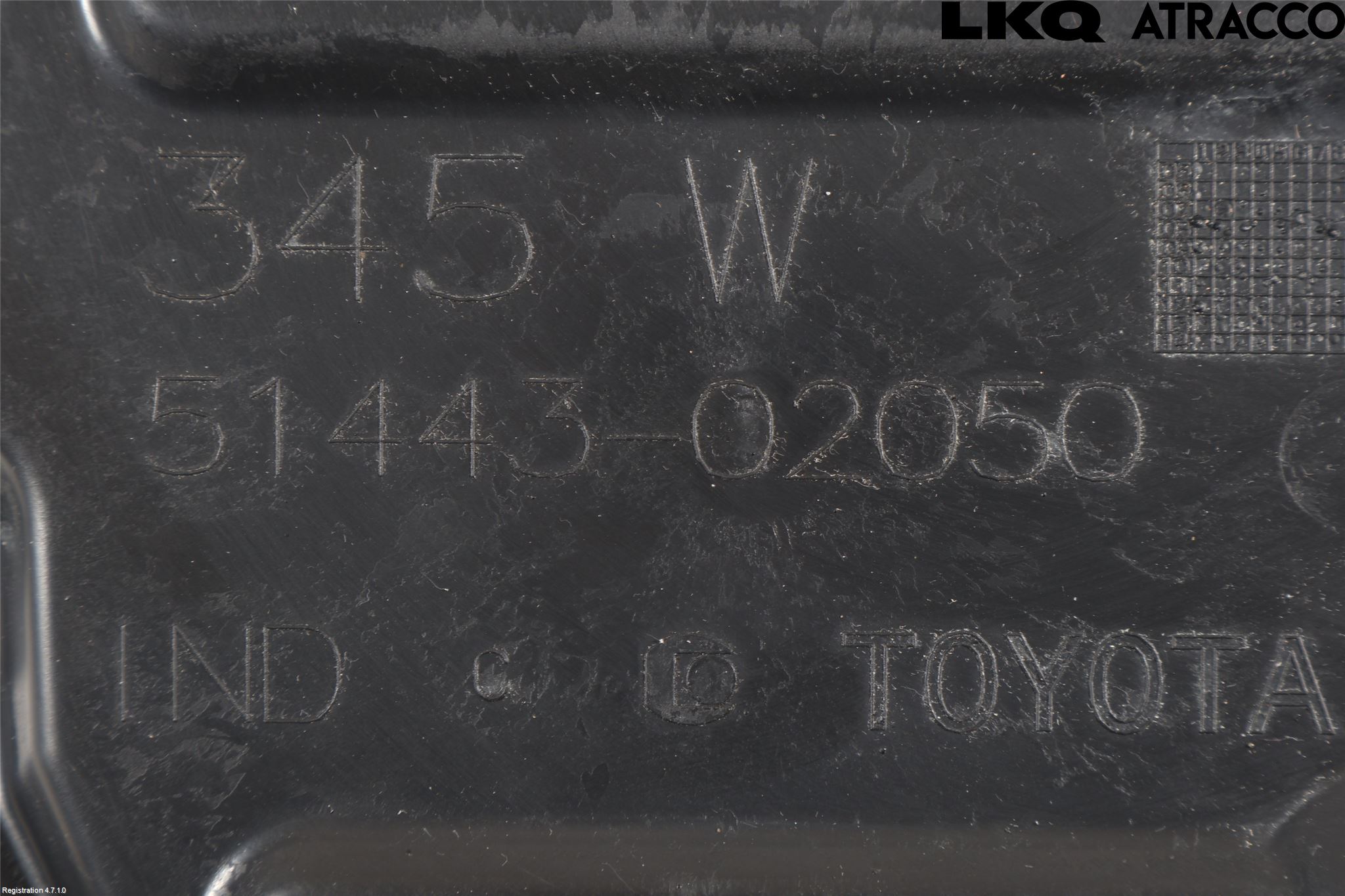 Toyota AURIS 13-19 Bunnplate U Motor-Gear-Dørk