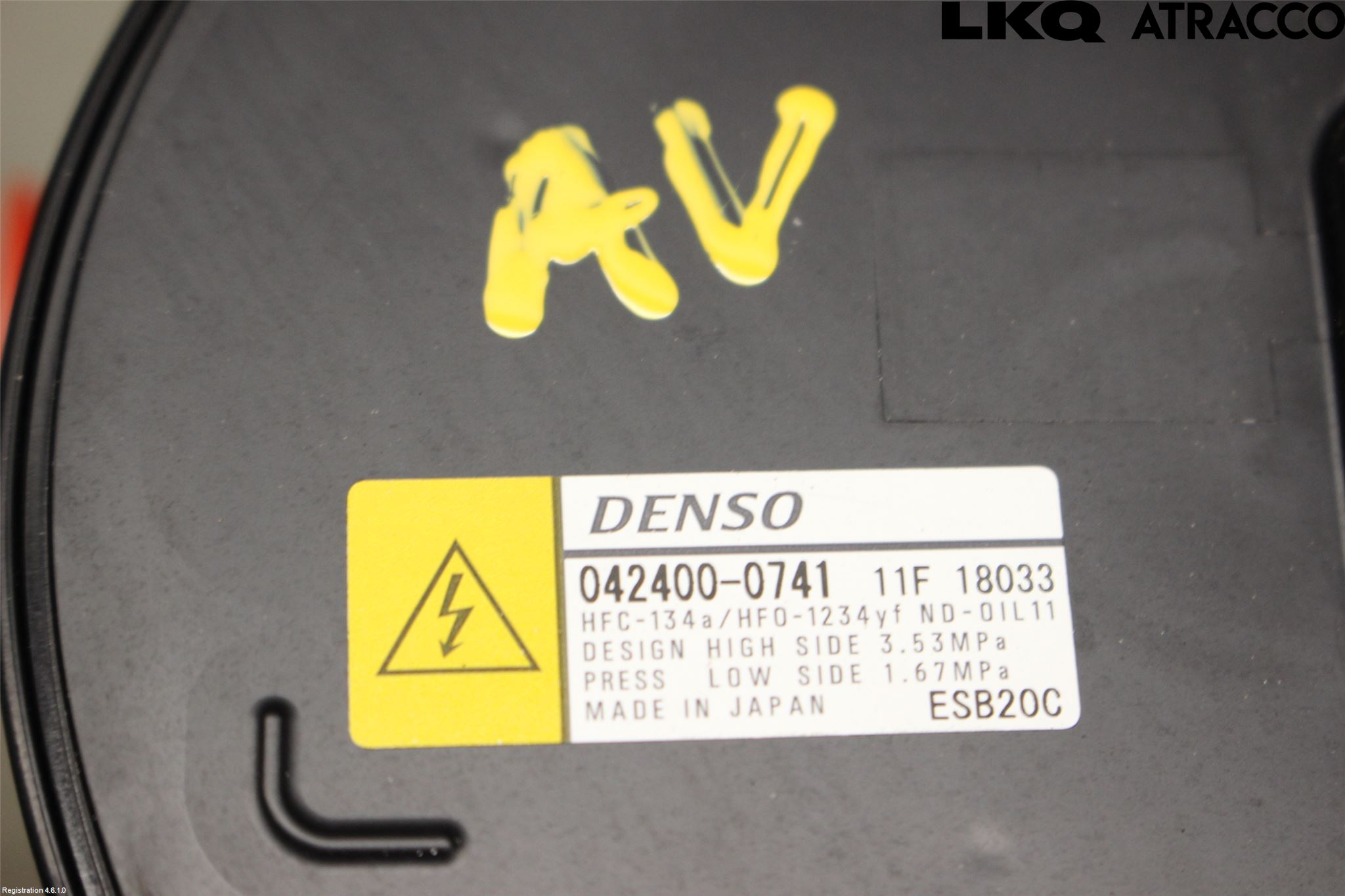 Toyota YARIS XP21 20- Varme Ac Kompressor