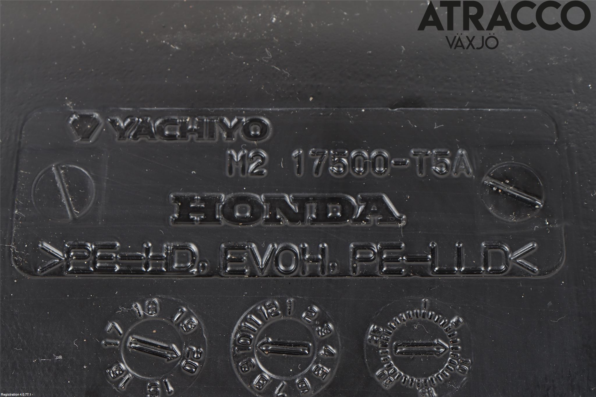Honda JAZZ 21- Drivstofftank Innsprøytning