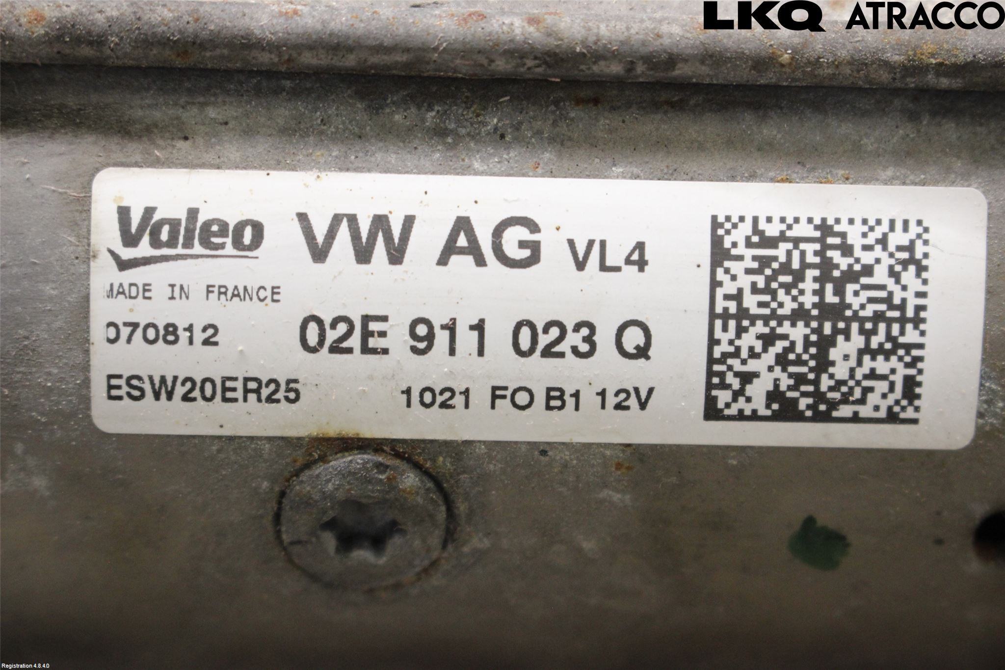 Volkswagen VW PASSAT 11-14 Startmotor Diesel