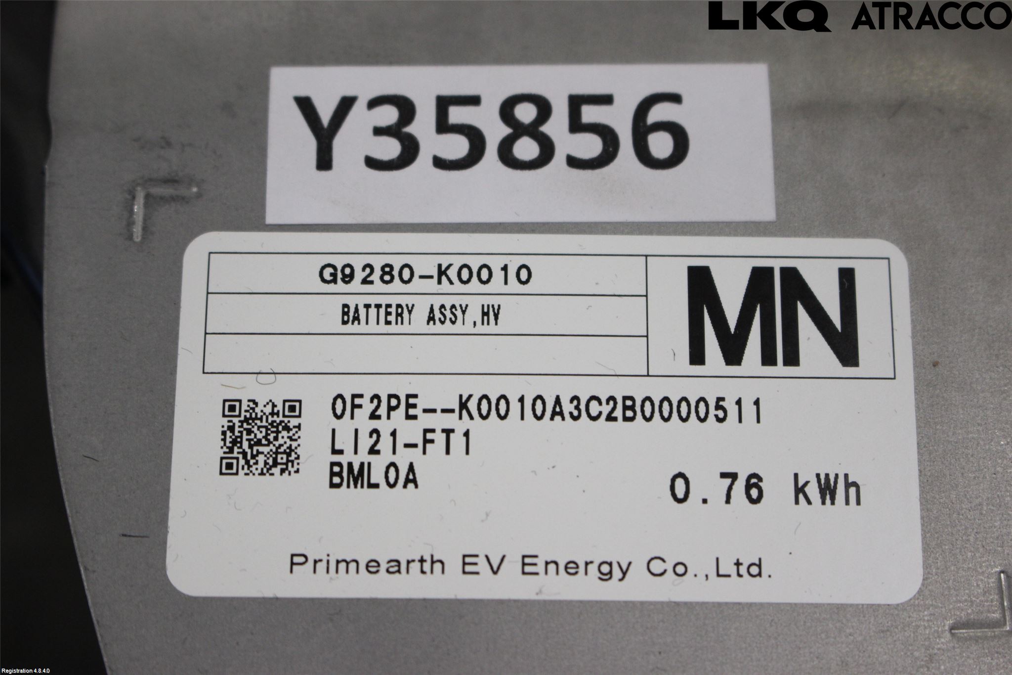 Toyota YARIS XP21 20- Hybrid Batteri
