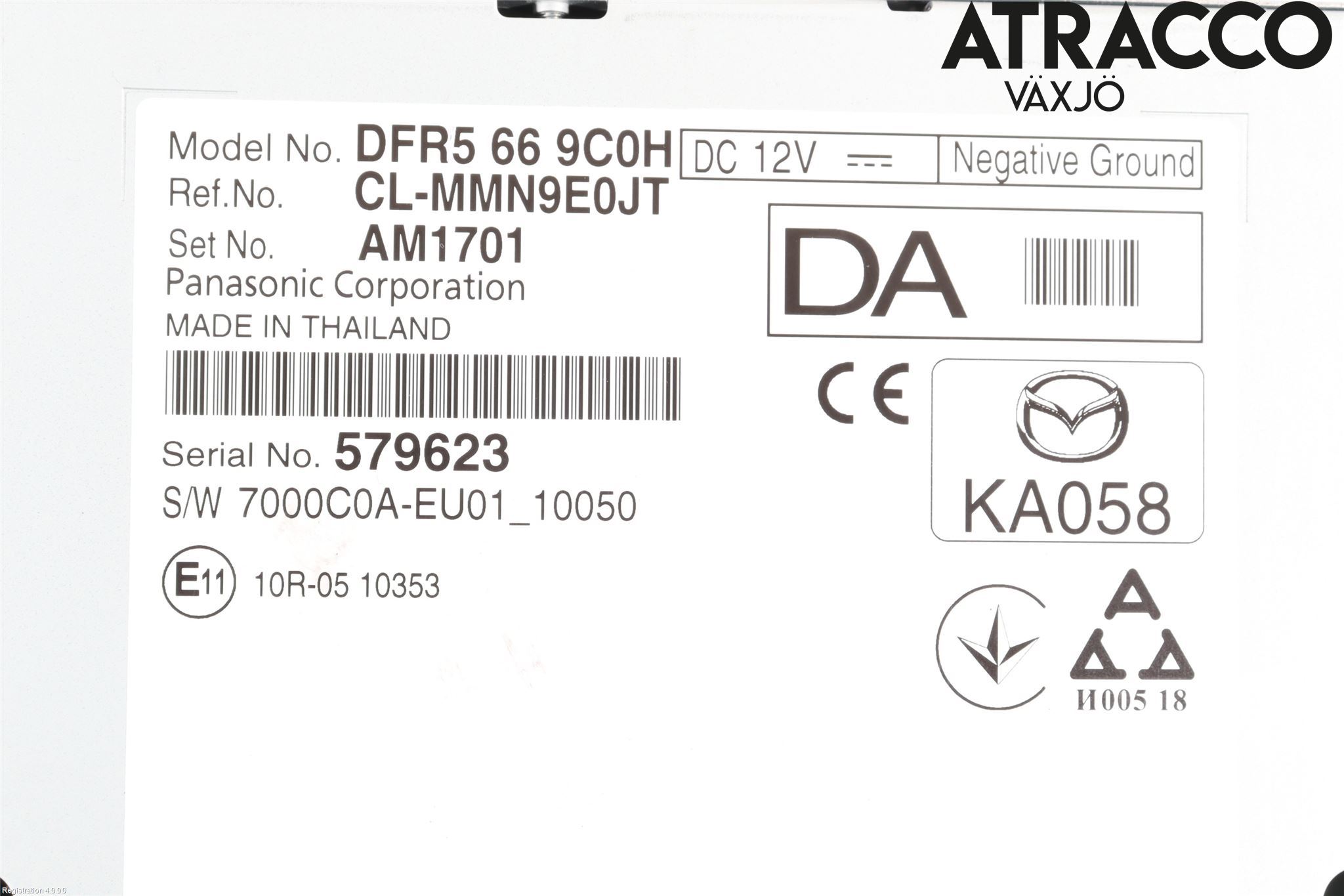 Mazda CX-30 20- Stereo Radio Med Cd