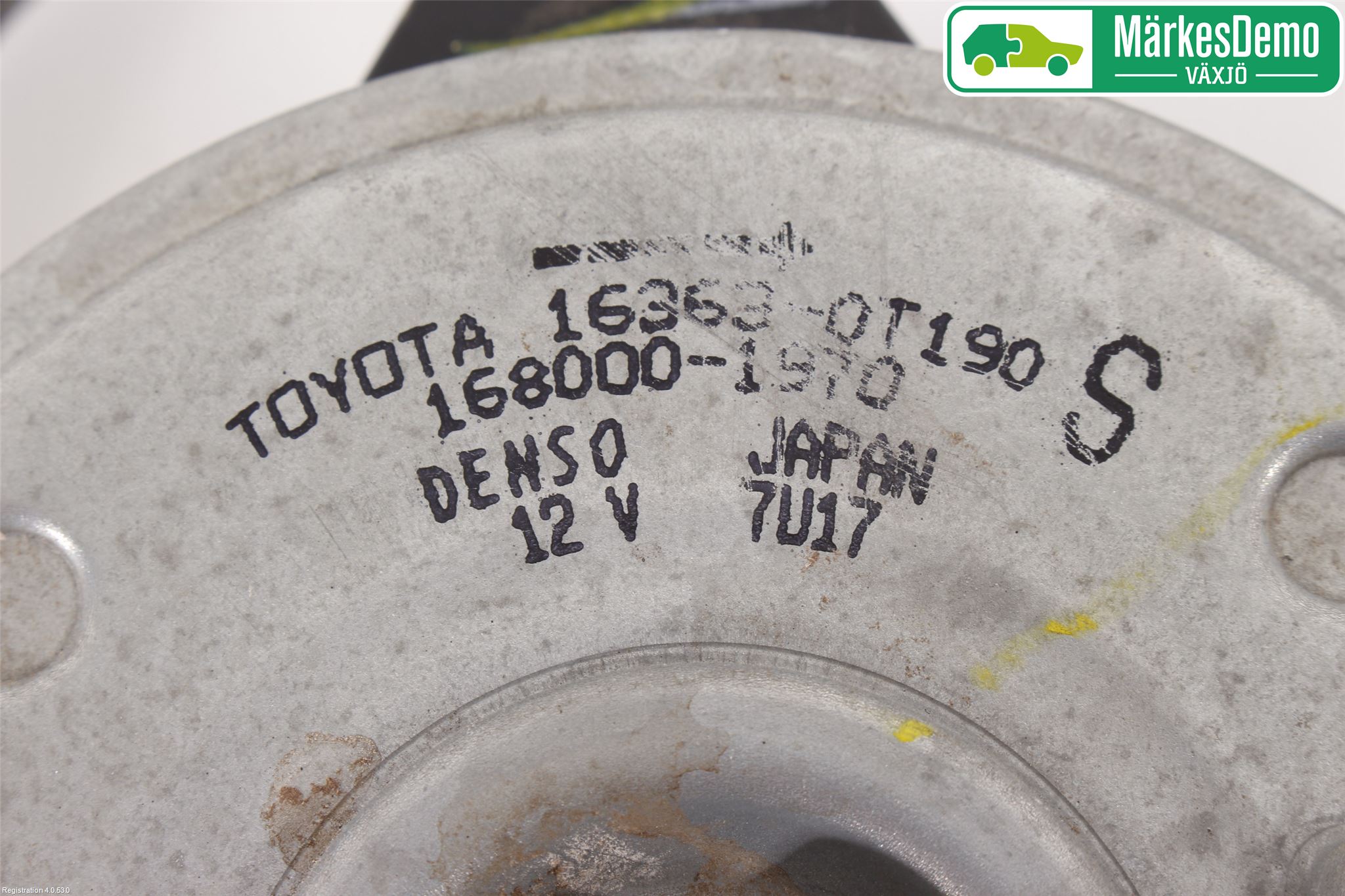 Toyota C-HR 16-23 Kjølevifte Elektrisk