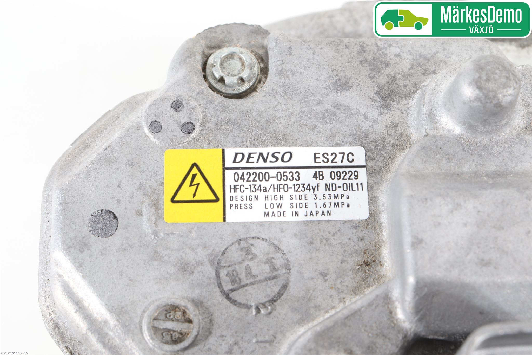 Lexus NX 300h 15-21 Varme Ac Kompressor