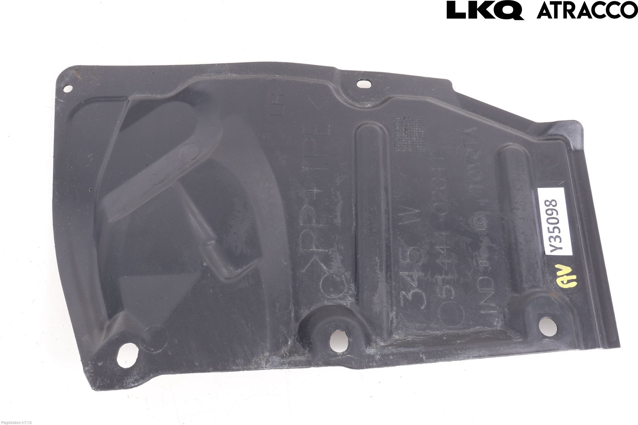 Toyota AURIS 13-19 Bunnplate U Motor-Gear-Dørk