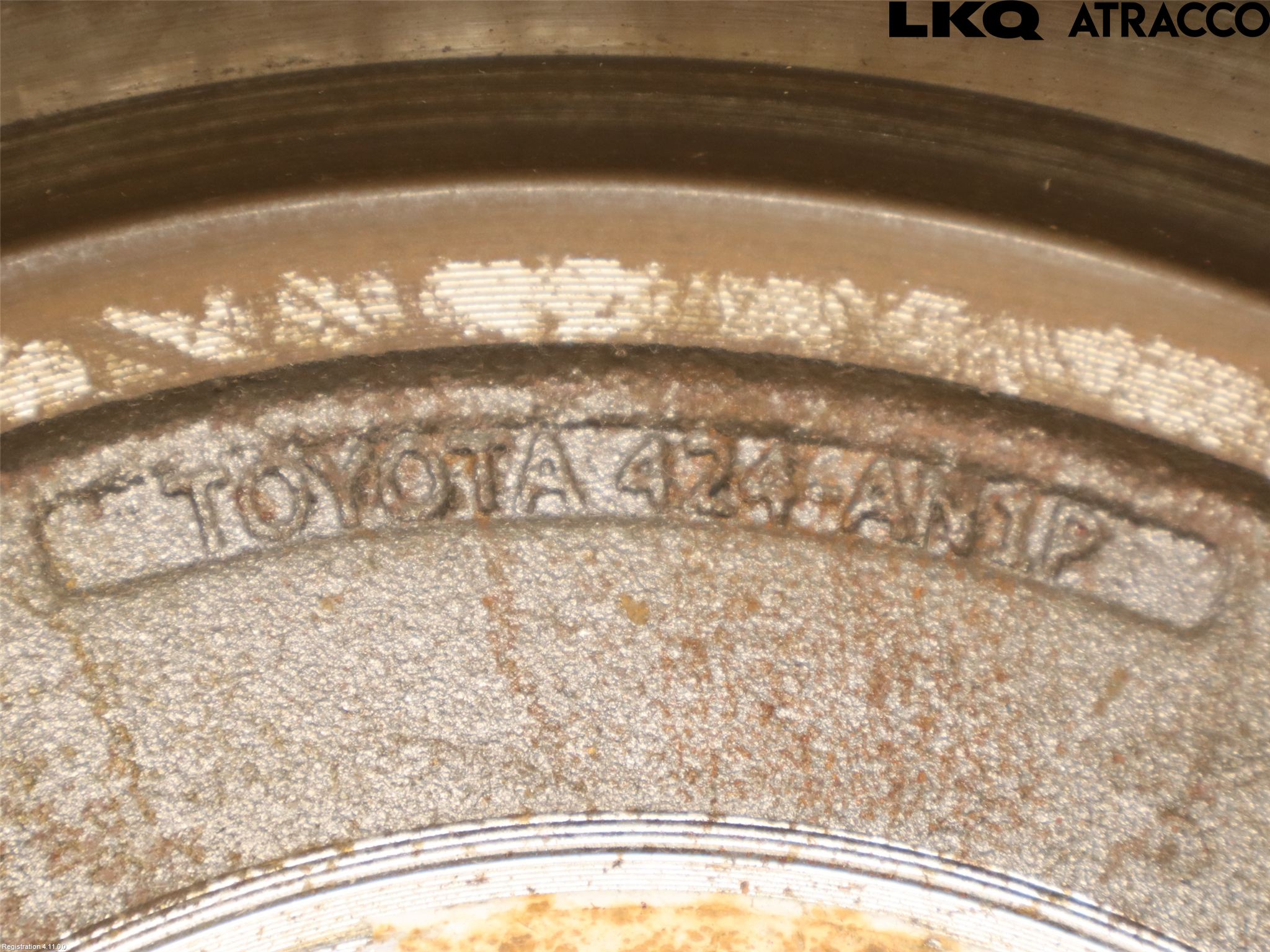 Toyota HILUX 16- Bremsetrommel Bak