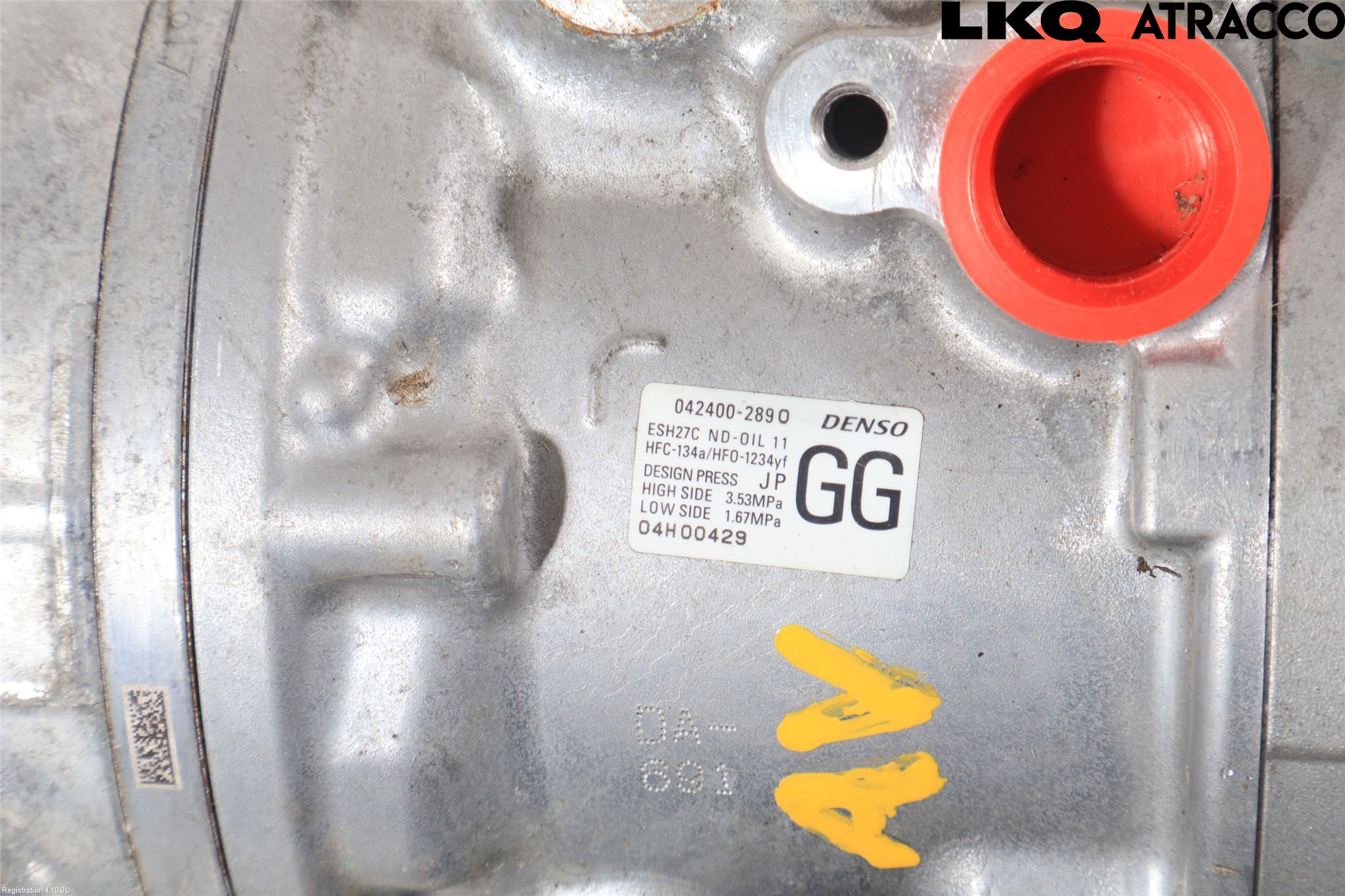 Honda CIVIC e HEV 23- Varme Ac Kompressor