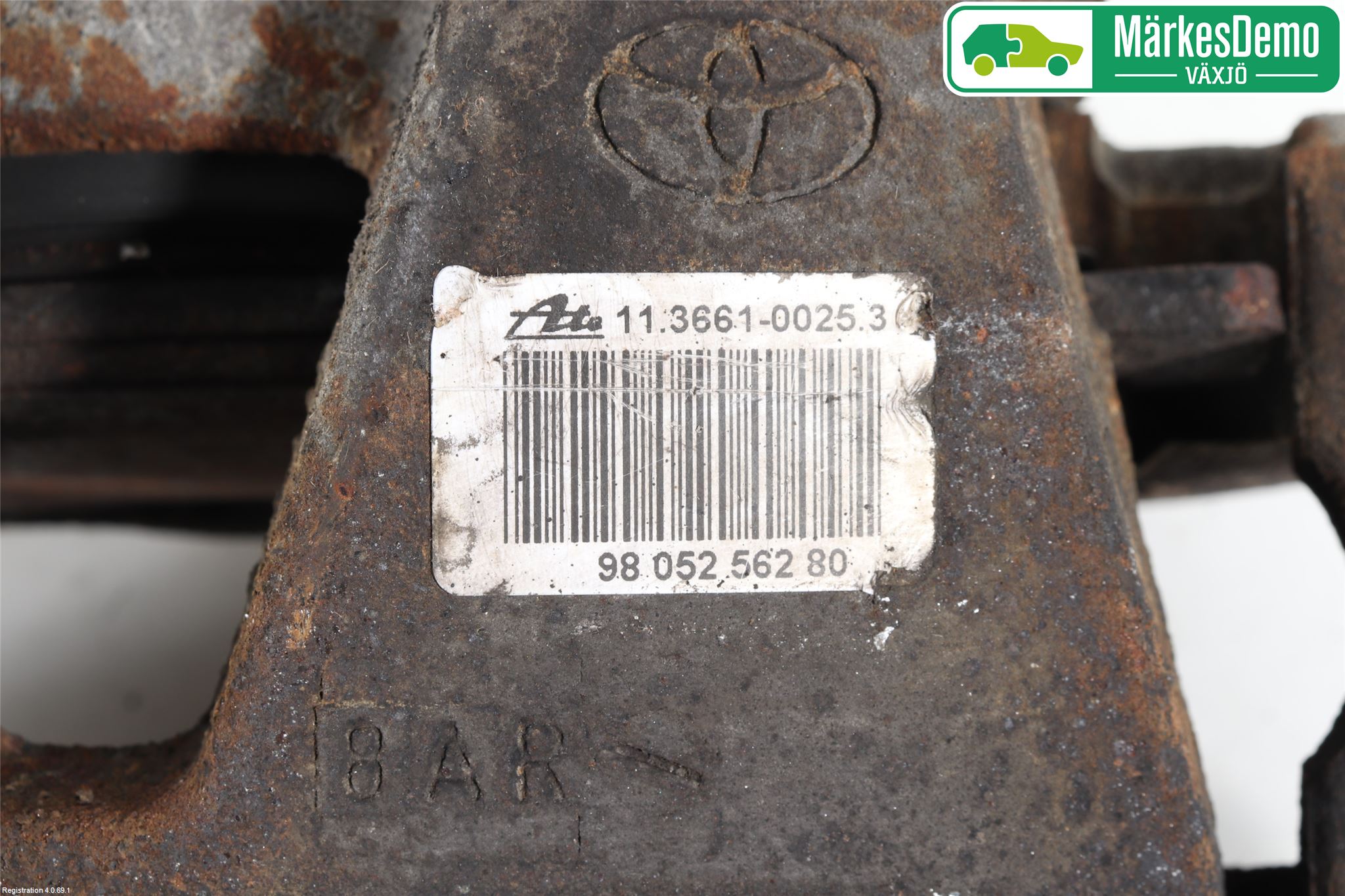 Toyota PROACE II 16- Bremsecaliper Foran Venstre