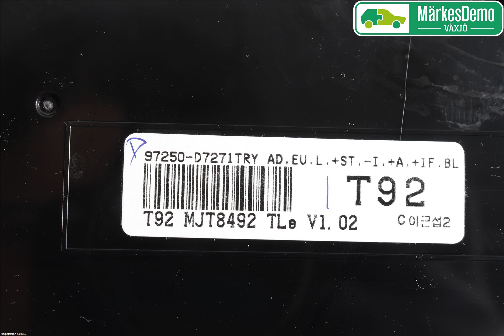 Hyundai TUCSON 05- Varme Ac Betjening-Display