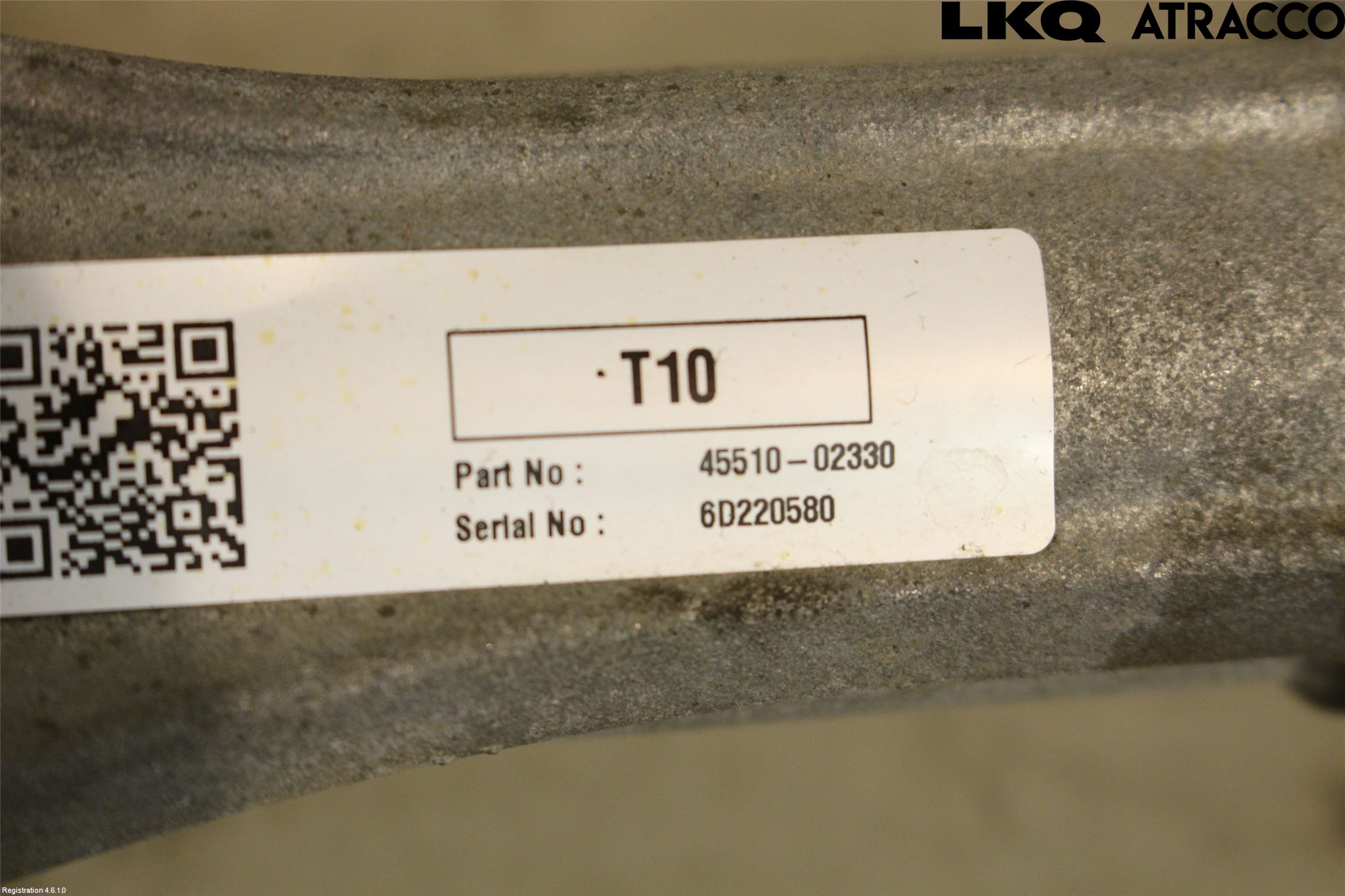 Toyota AURIS 13-19 Servo Snekke - Tannstang