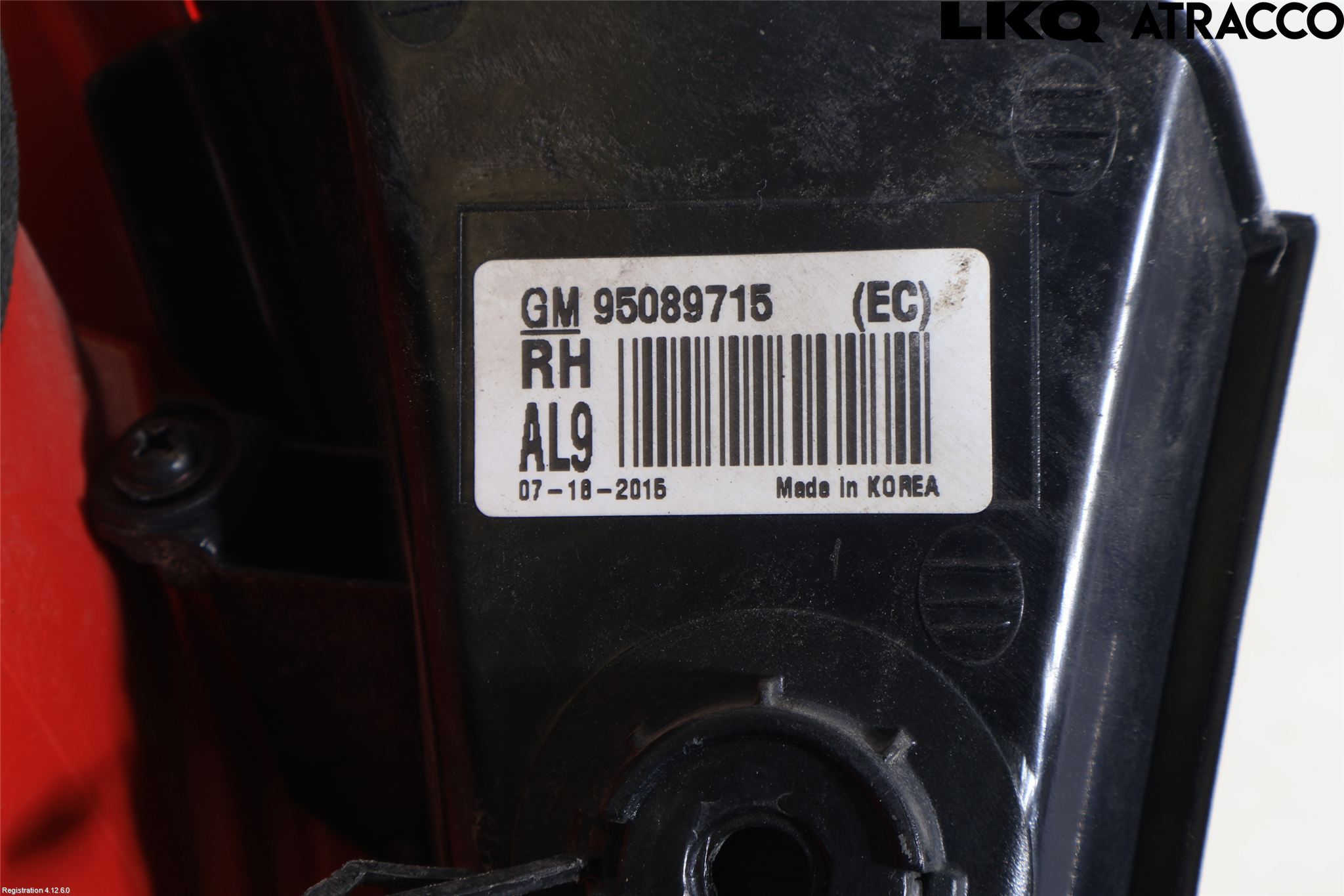Opel MOKKA 13-20 Baklykt Høyre