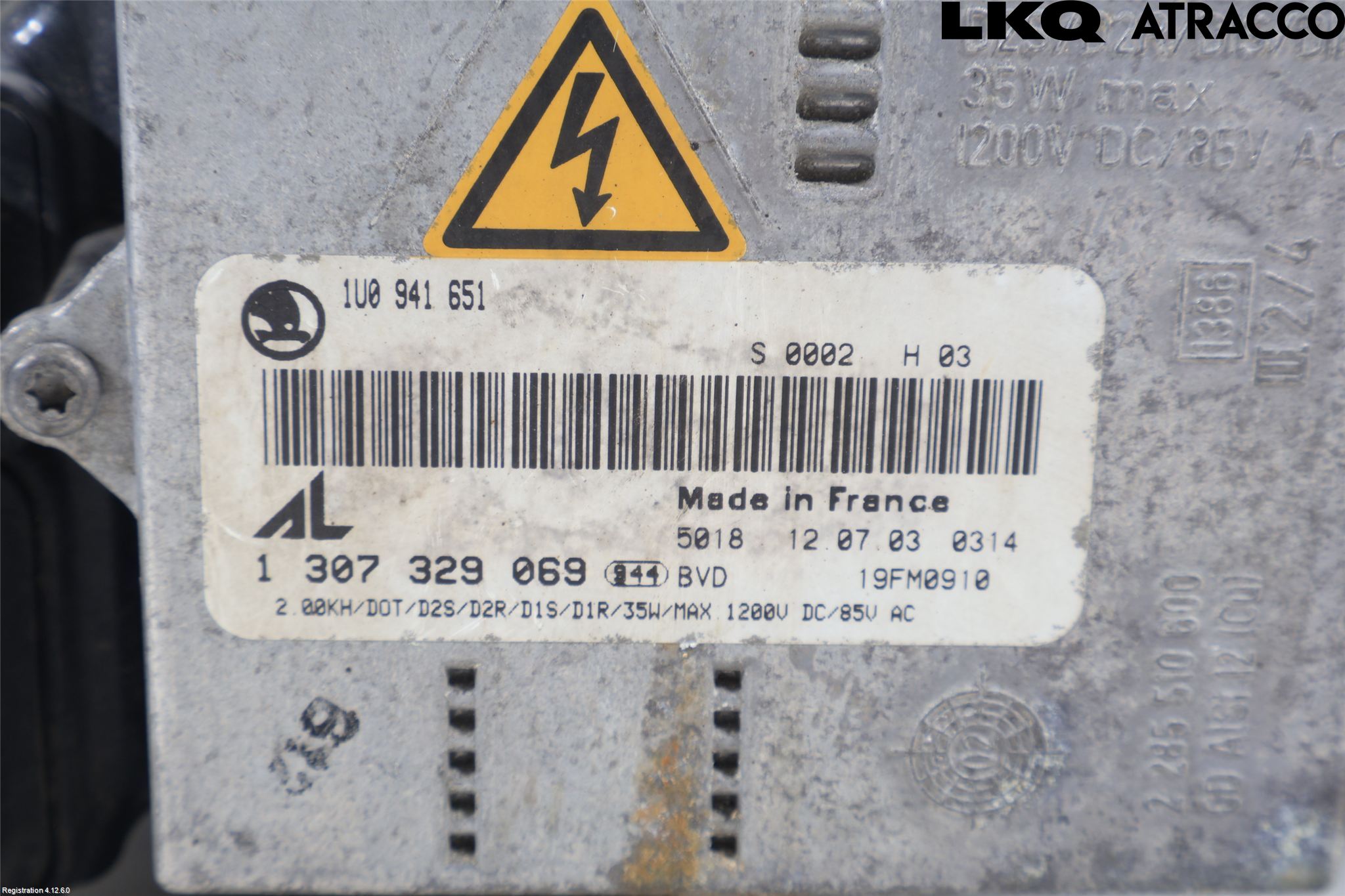 Skoda OCTAVIA (1U) 96-11 Frontlykt Venstre