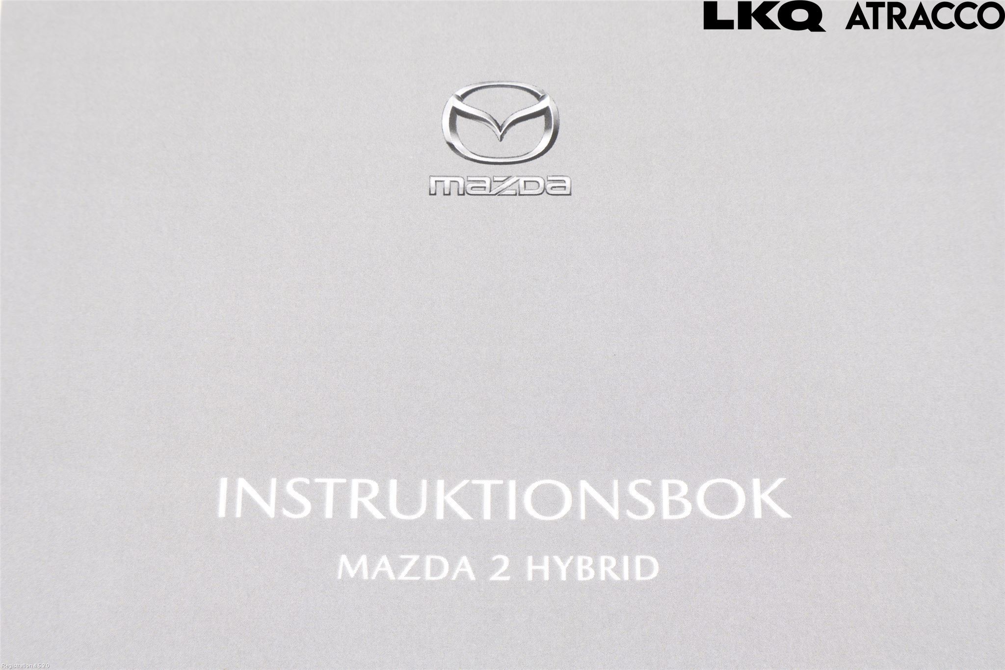 Mazda 2 KB Hybrid 22- Instruksjonsbok