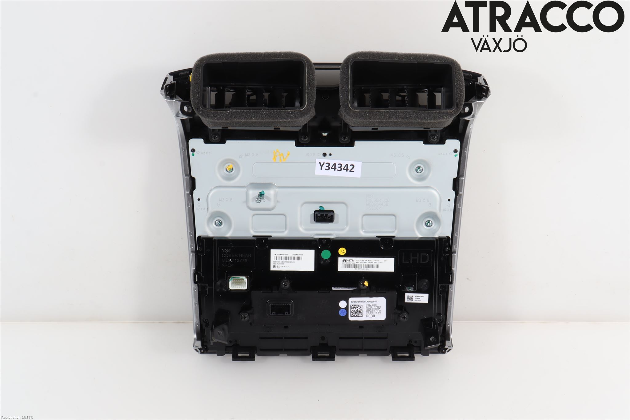 Hyundai TUCSON 05- Varme Ac Betjening-Display