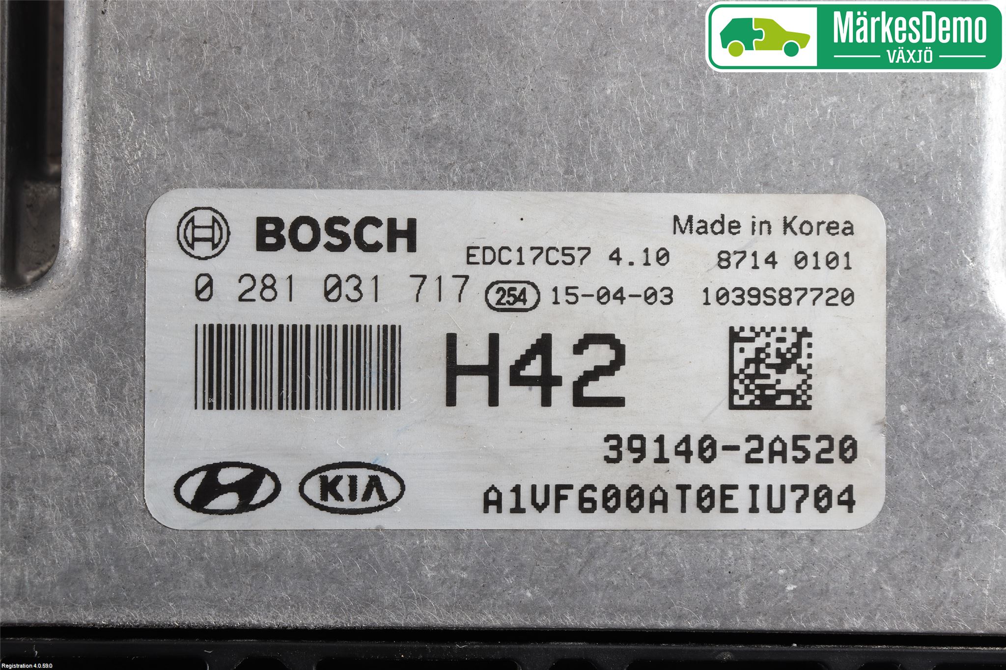 Hyundai i40 08-15 Styreenhet Innsprøytning