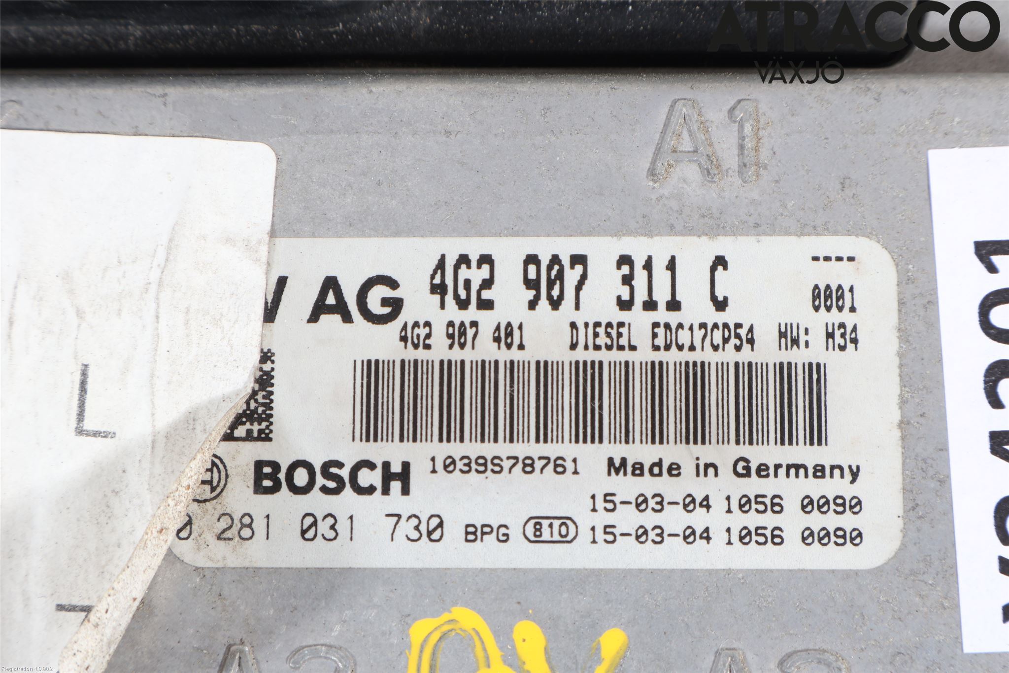 Audi A6 ALLROAD 12-18 Styreenhet Dieselpumpe