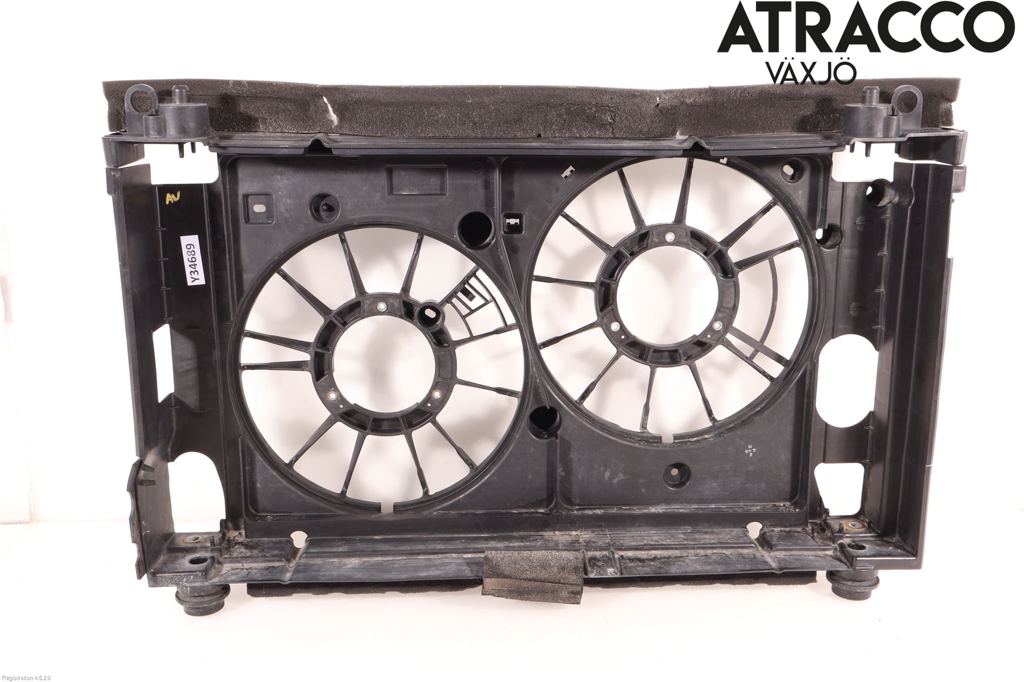 Toyota PRIUS ZVW30 09-20 Kjølevifte-Radiator Hus-Kåpe