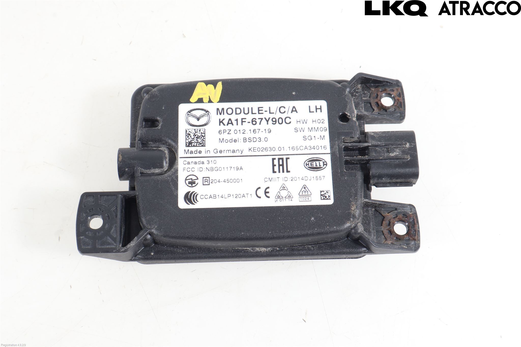 Mazda CX-5 12-17 Sensor Kollisjonsbeskyttelse