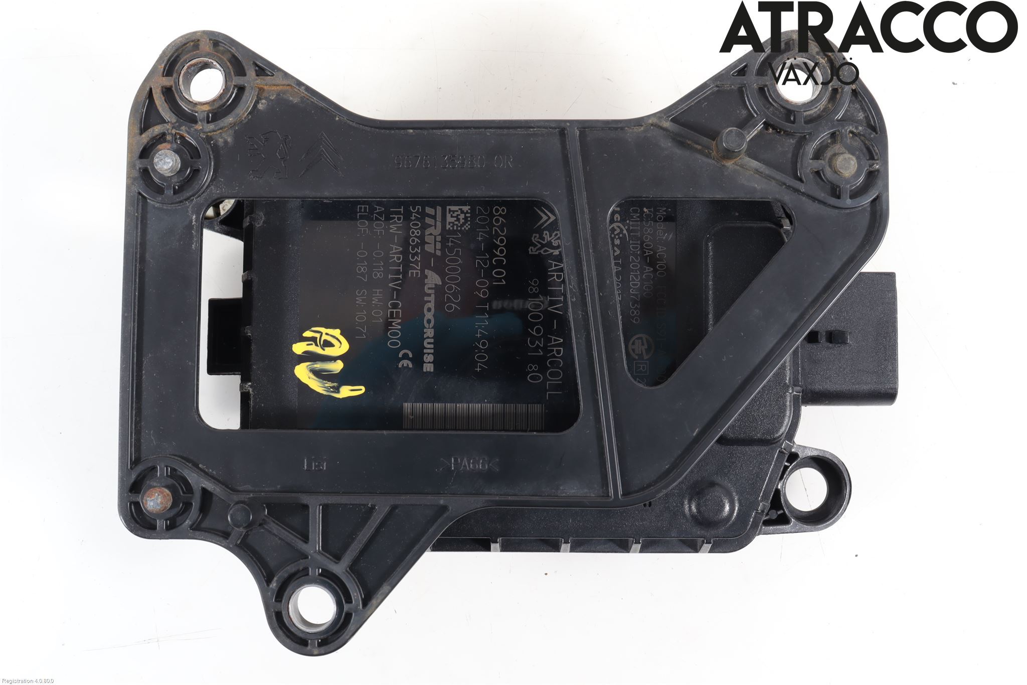 Peugeot 308 14-21 Sensor Kollisjonsbeskyttelse