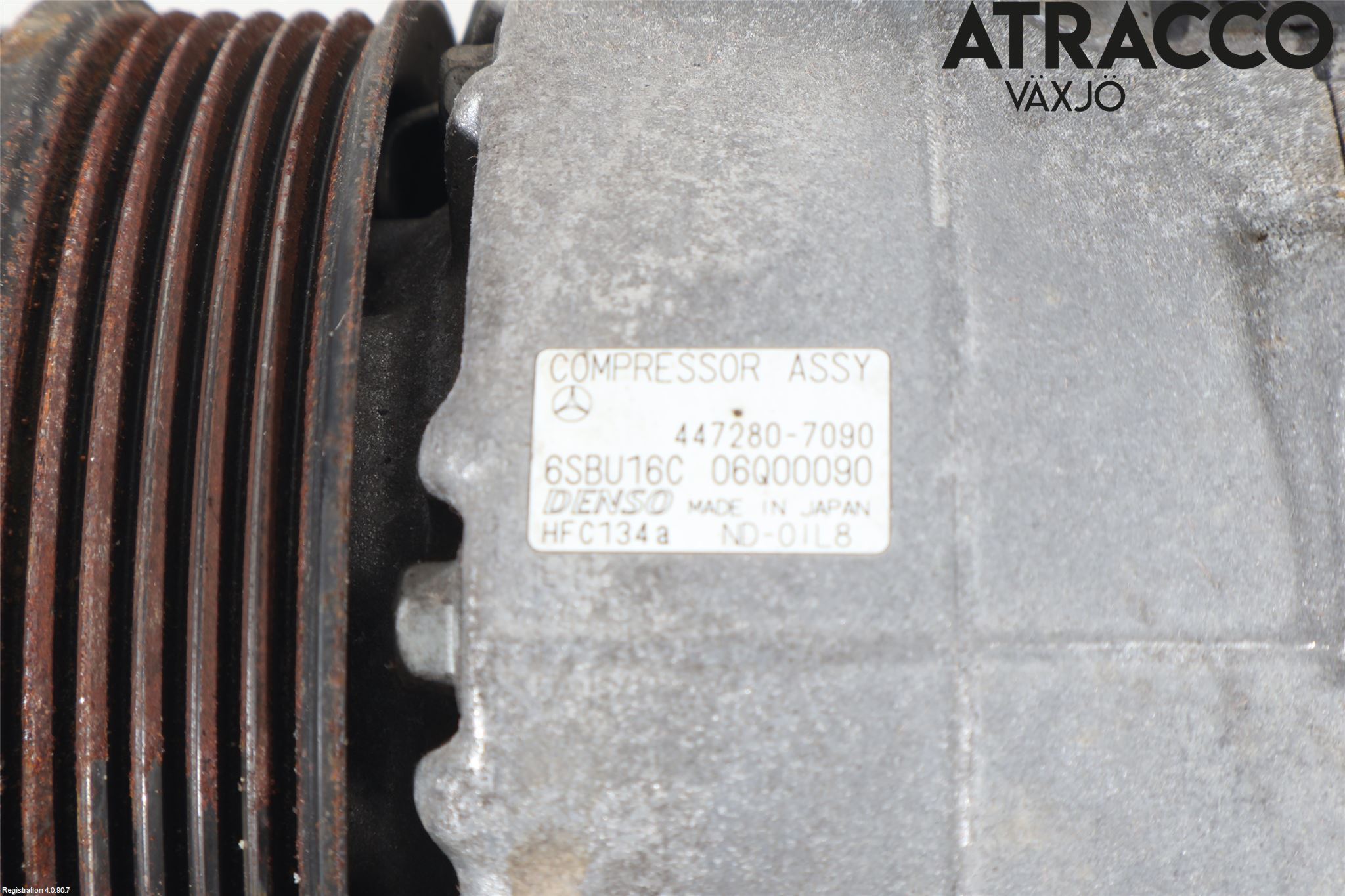 Mercedes-Benz MB C-KLASS (W204) 07-15 Varme Ac Kompressor