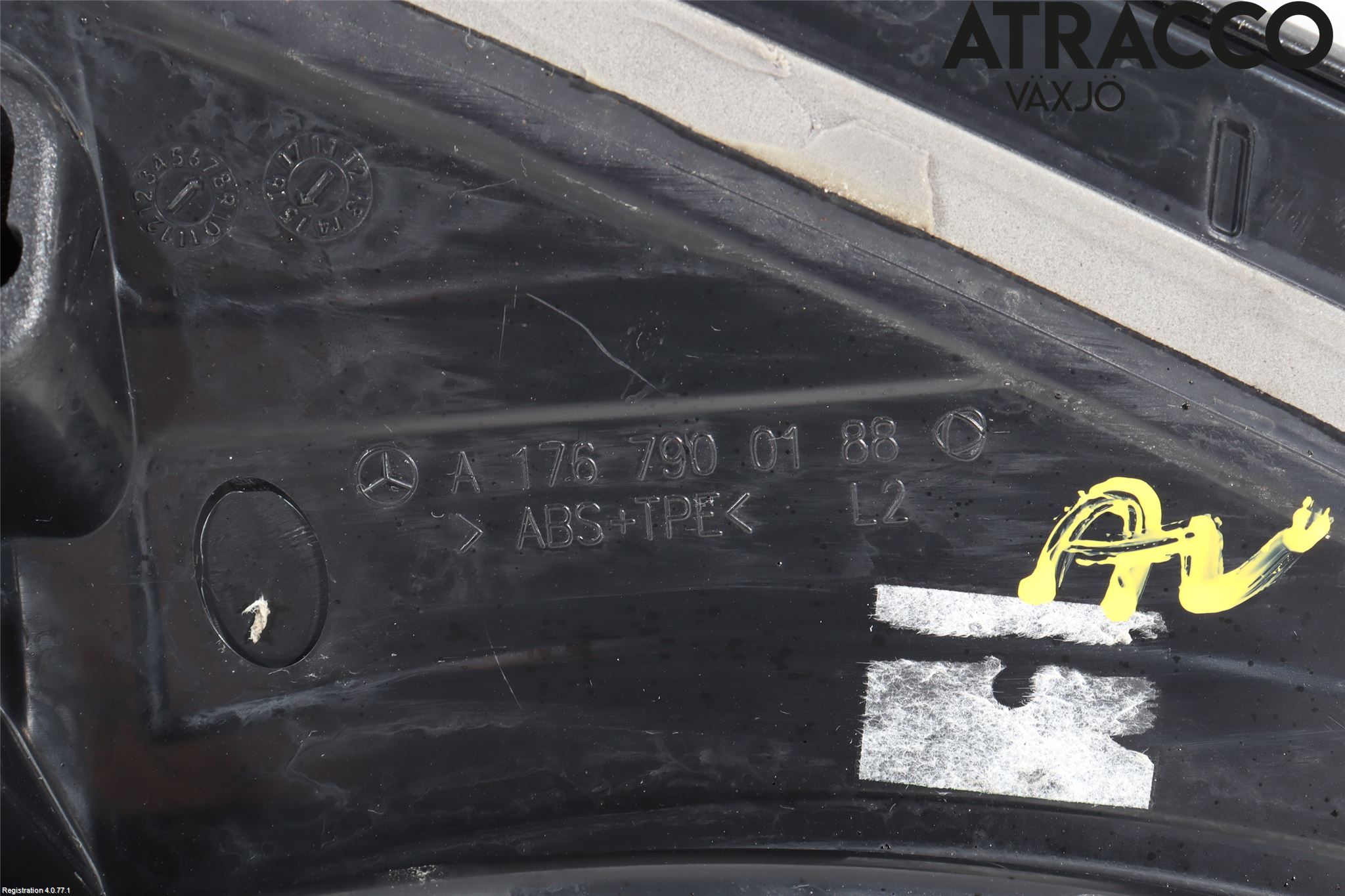 Mercedes-Benz MB A-KLASS (W176) 13-18 Spoiler Bakluke