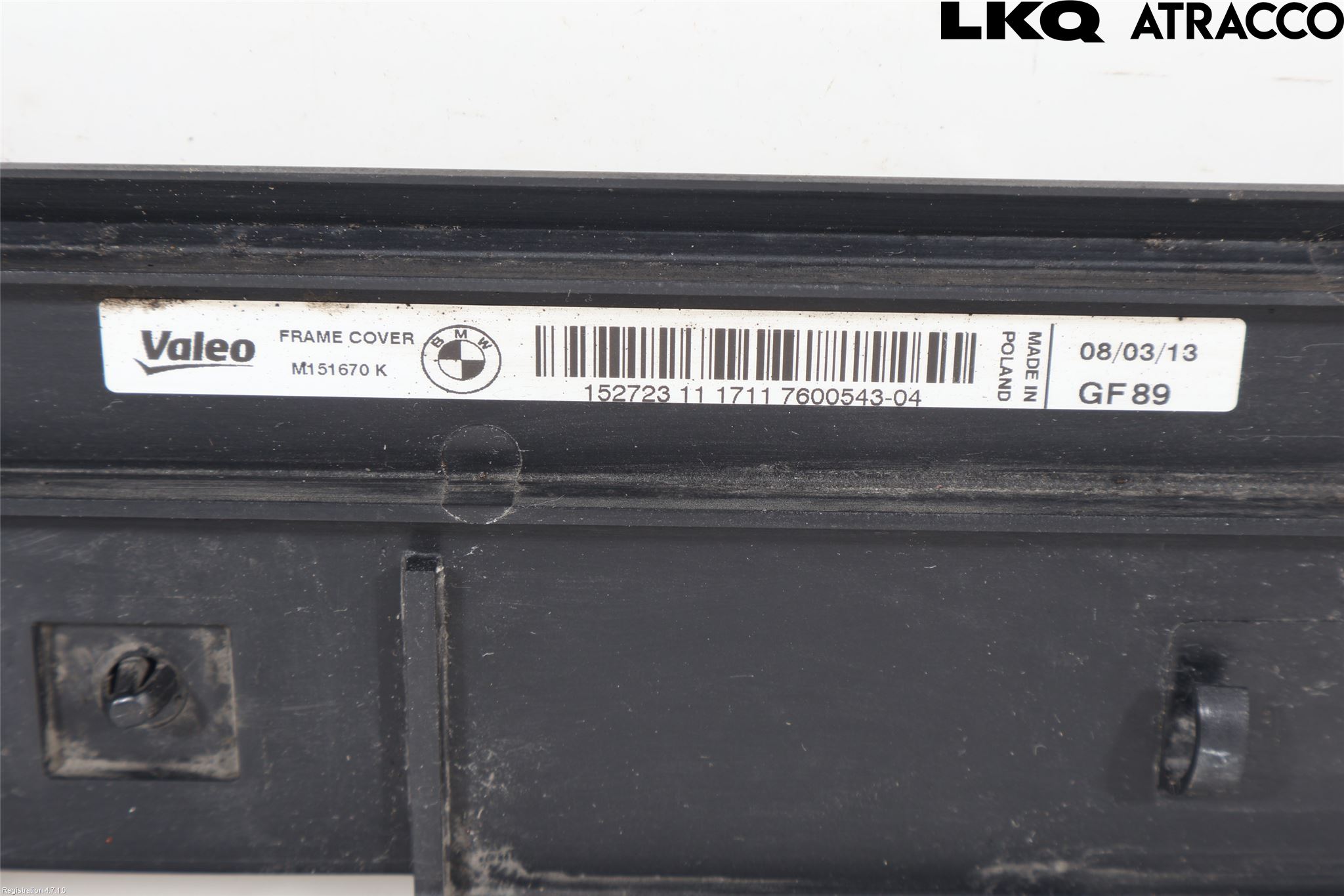 BMW 3 F30/F31/F80 12-19 Luftstyring Front