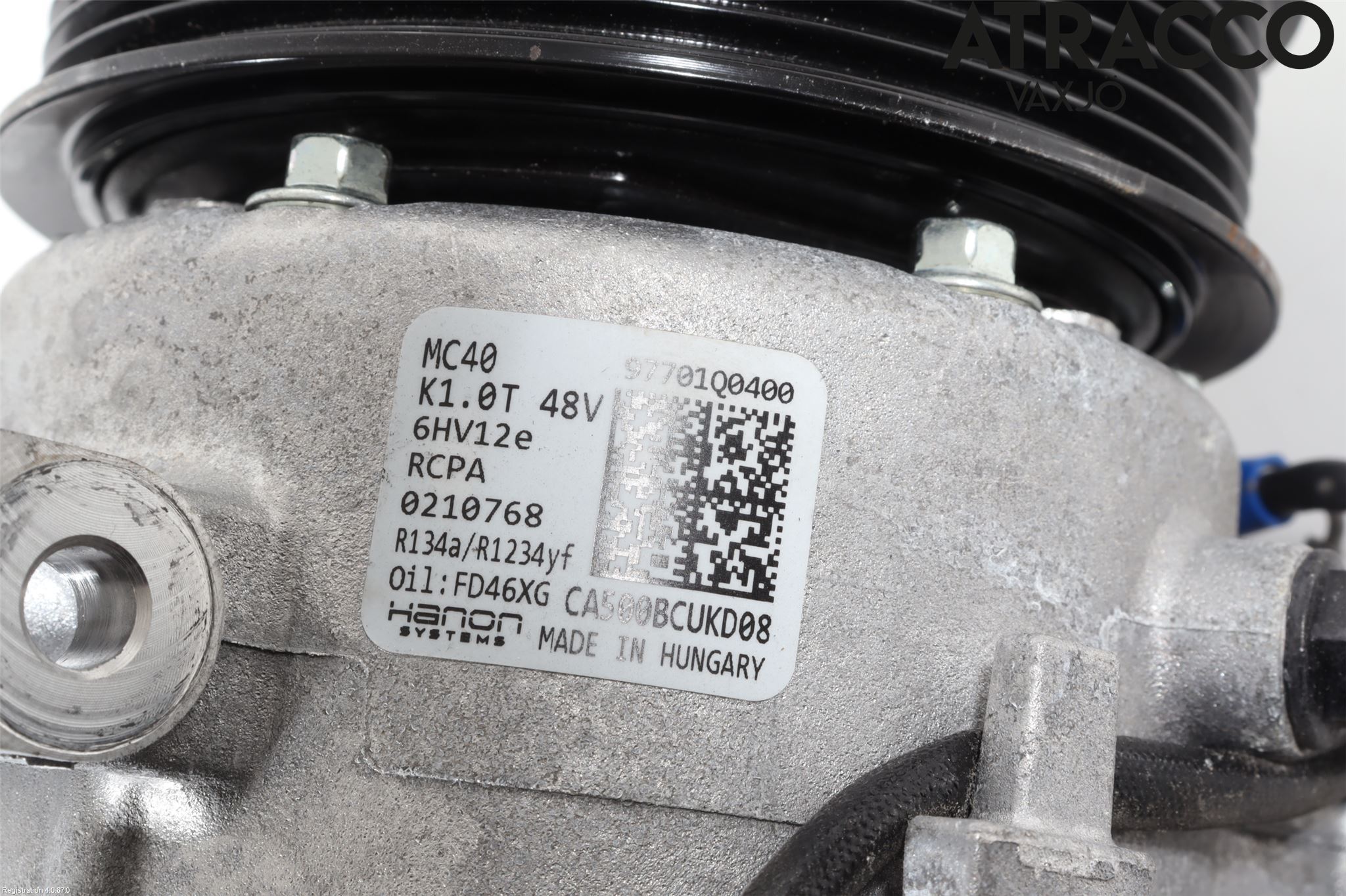 Hyundai i20 BC 21- Varme Ac Kompressor