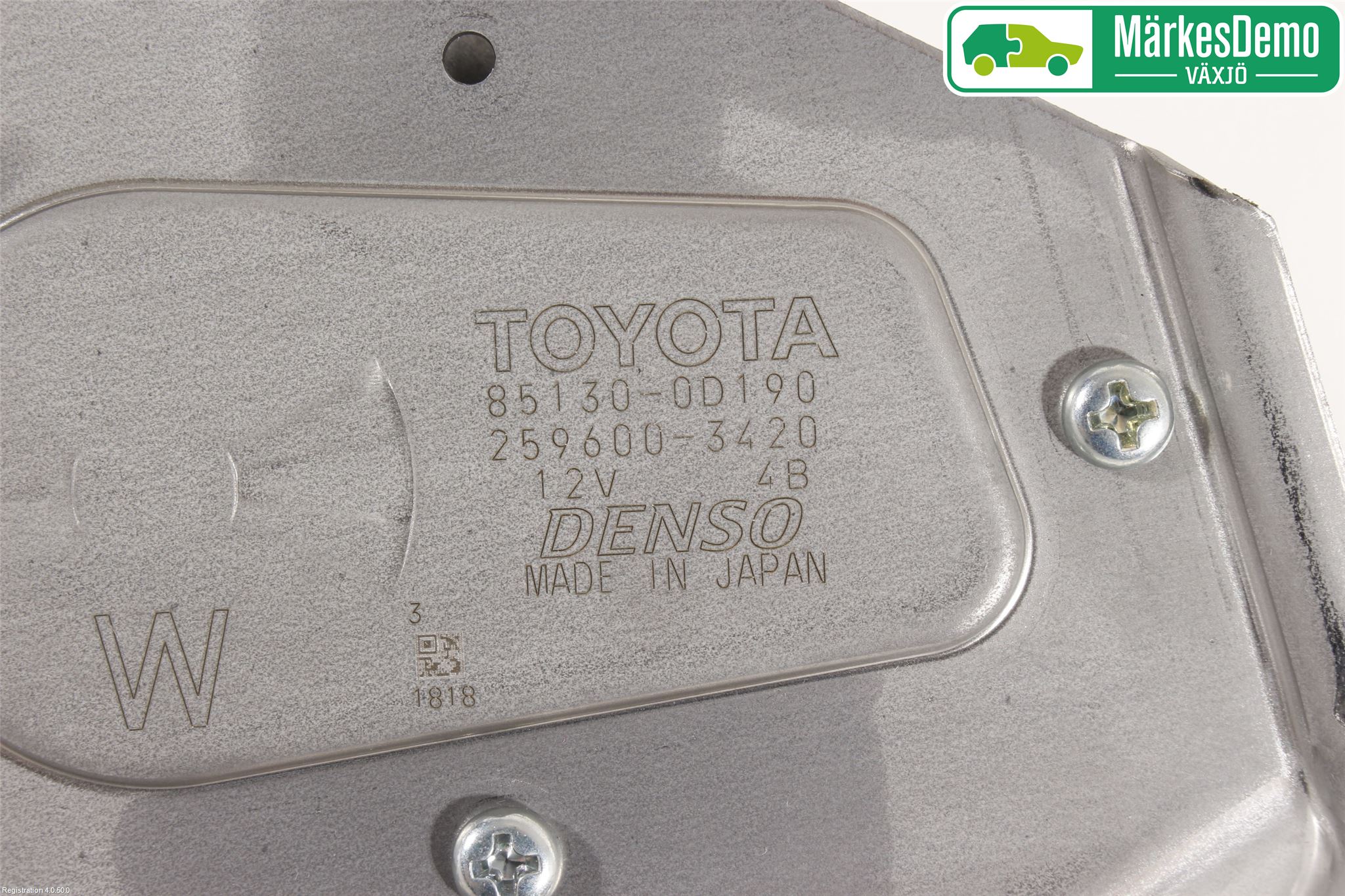 Toyota YARIS XP130 15-20 Viskermotor Bakluke