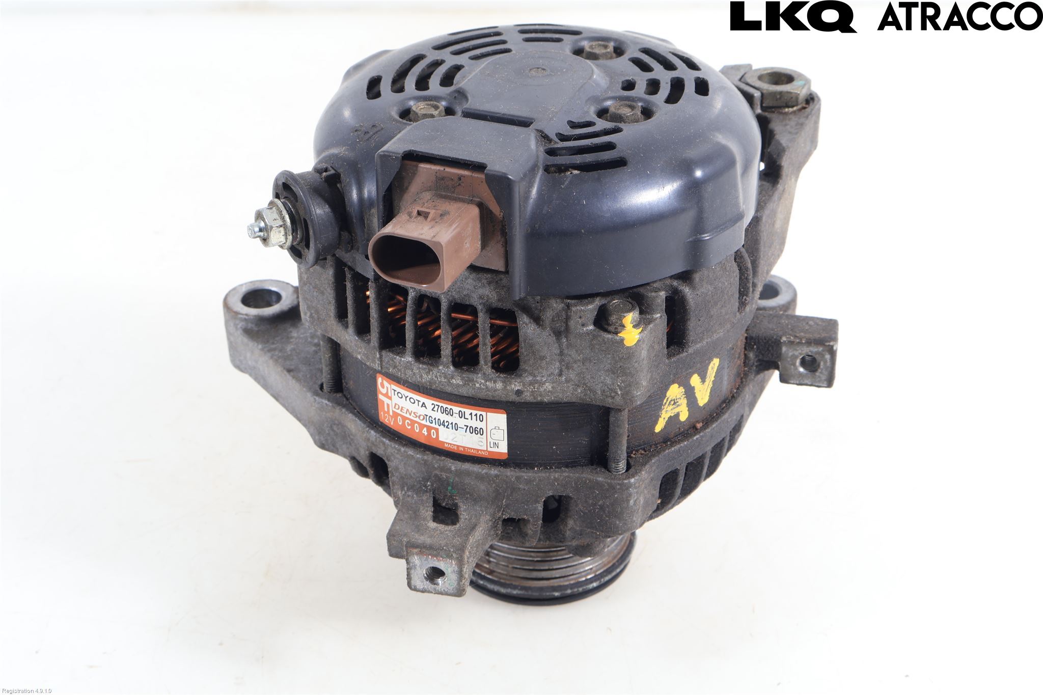 Toyota HILUX 16- Dynamo