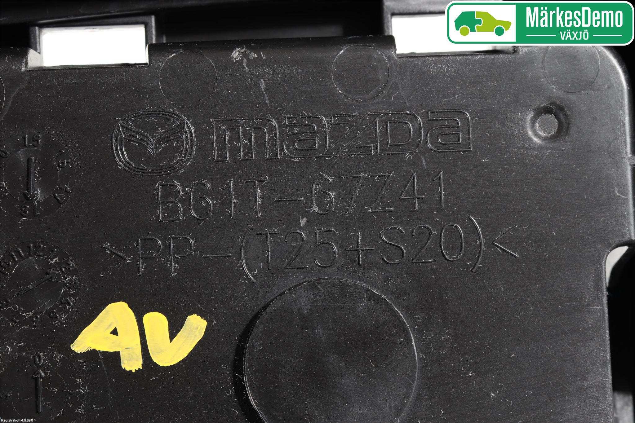 Mazda 3 III 14-19 Sensor Kollisjonsbeskyttelse