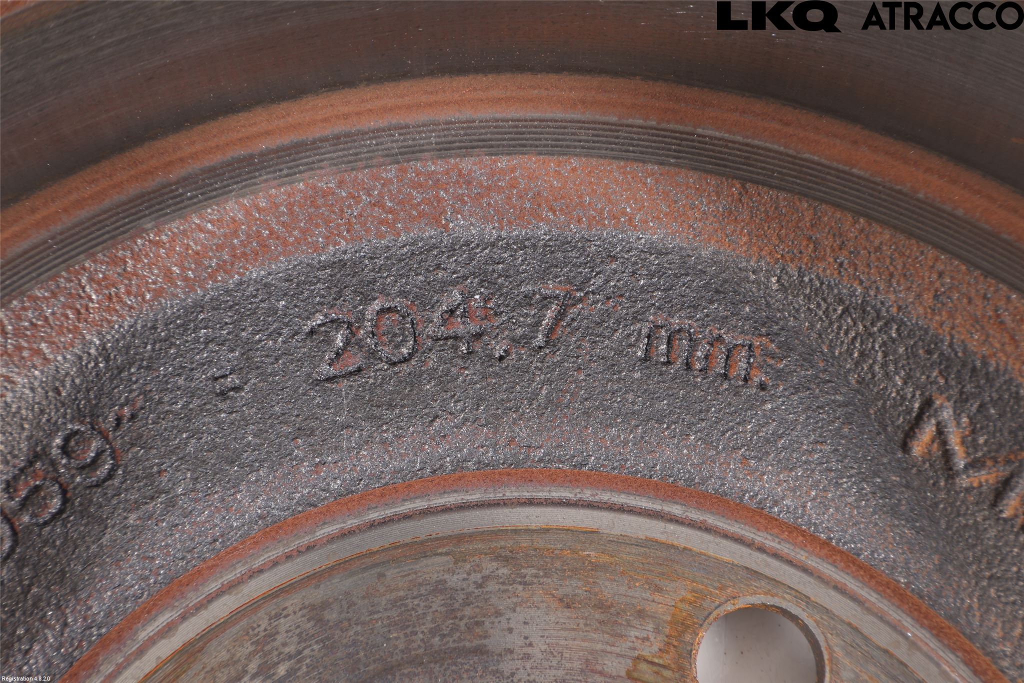 Fiat 500e 20- Bremsetrommel Bak