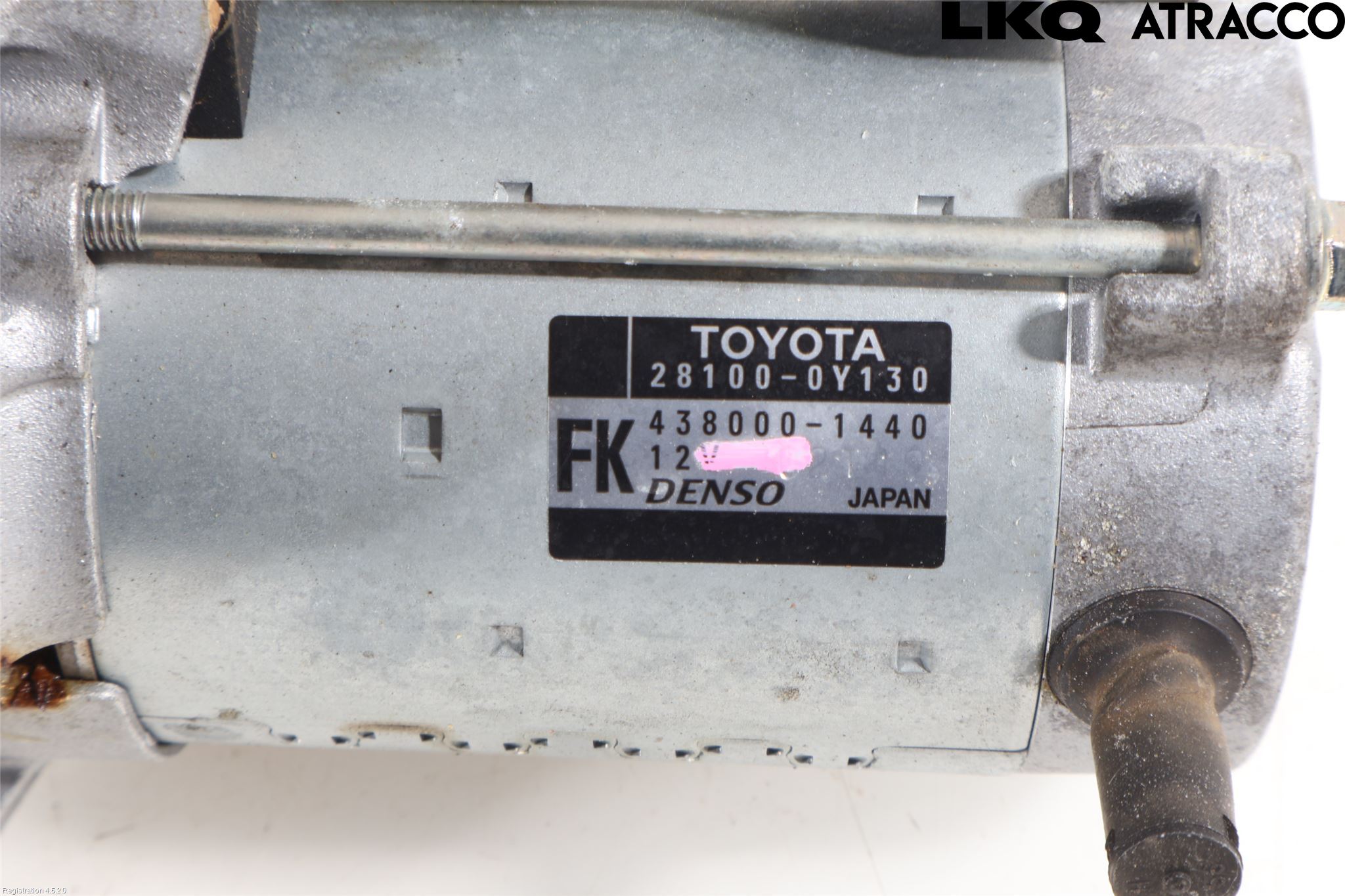 Toyota YARIS XP130 15-20 Startmotor