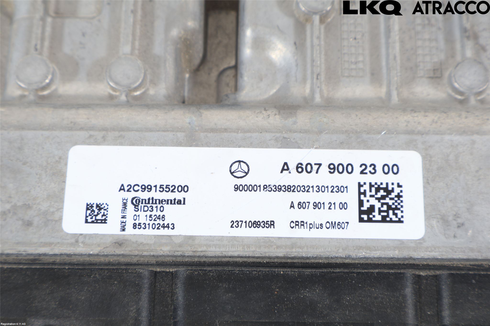 Mercedes-Benz MB B-KLASS (W246/W242) 12-19 Styreenhet Innsprøytning