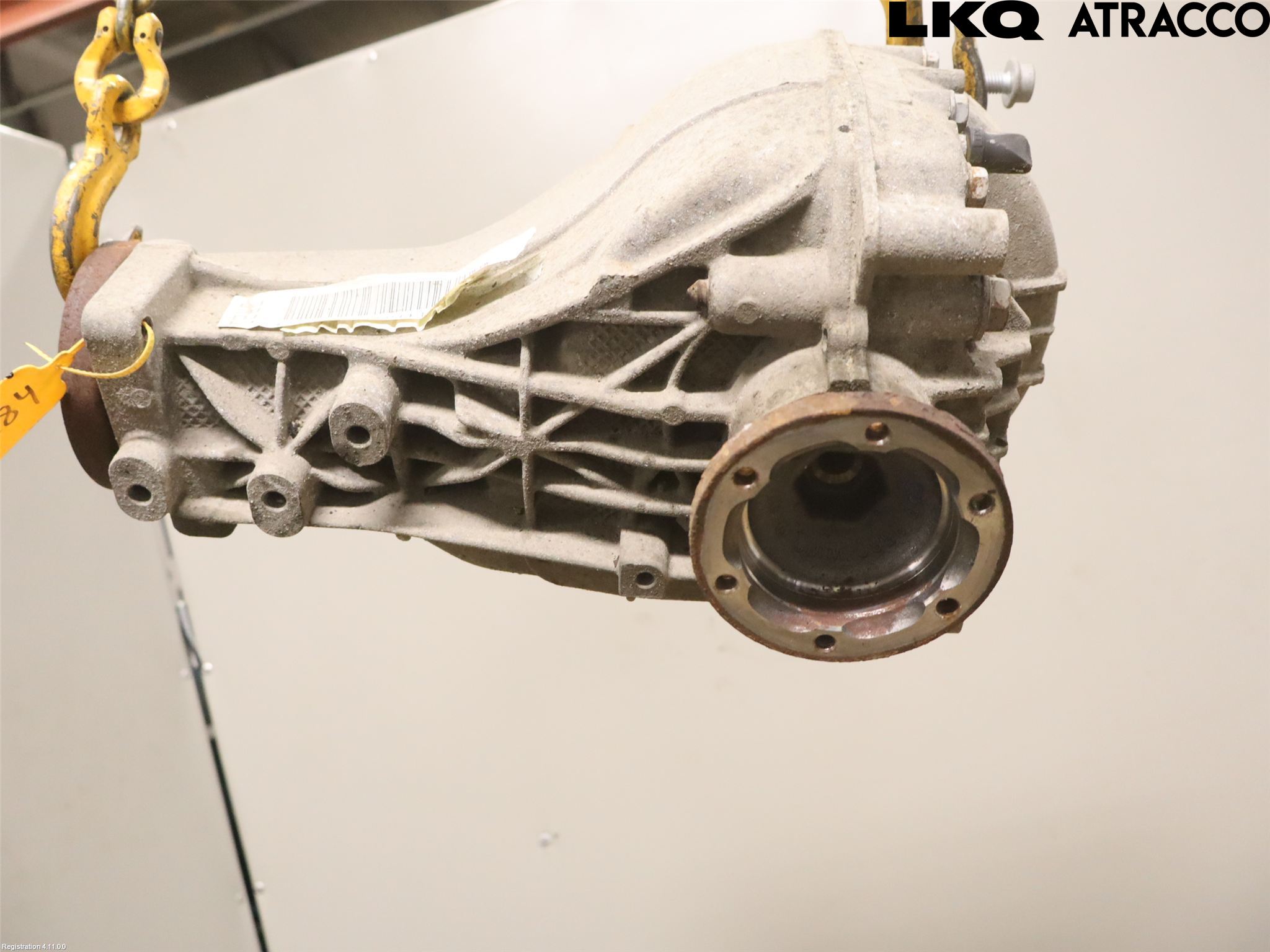 Audi A4/S4 08-11 Bakaksel Kardang Bak -Diff