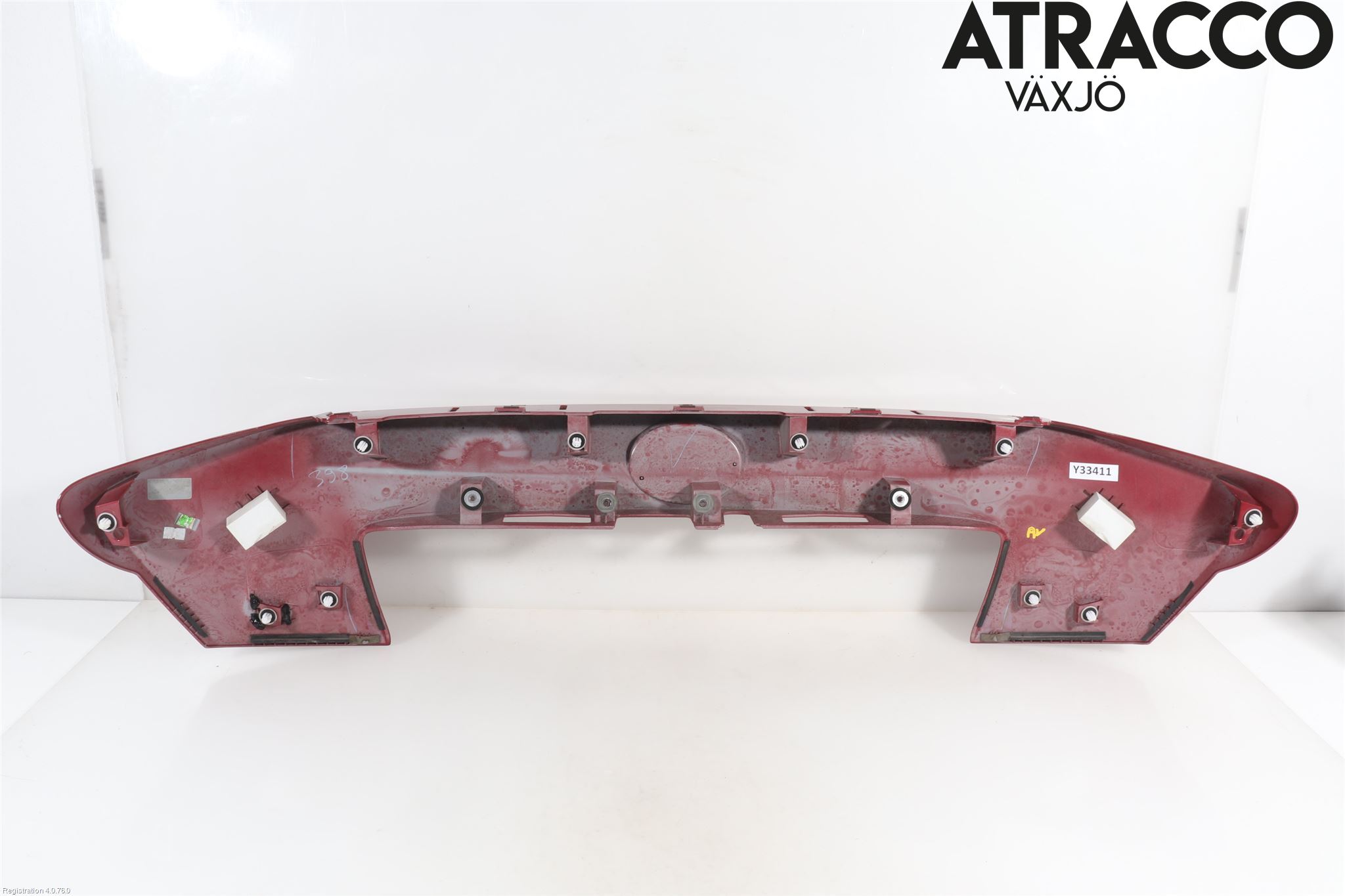 Toyota C-HR 16-23 Refleksplate - Skiltplate