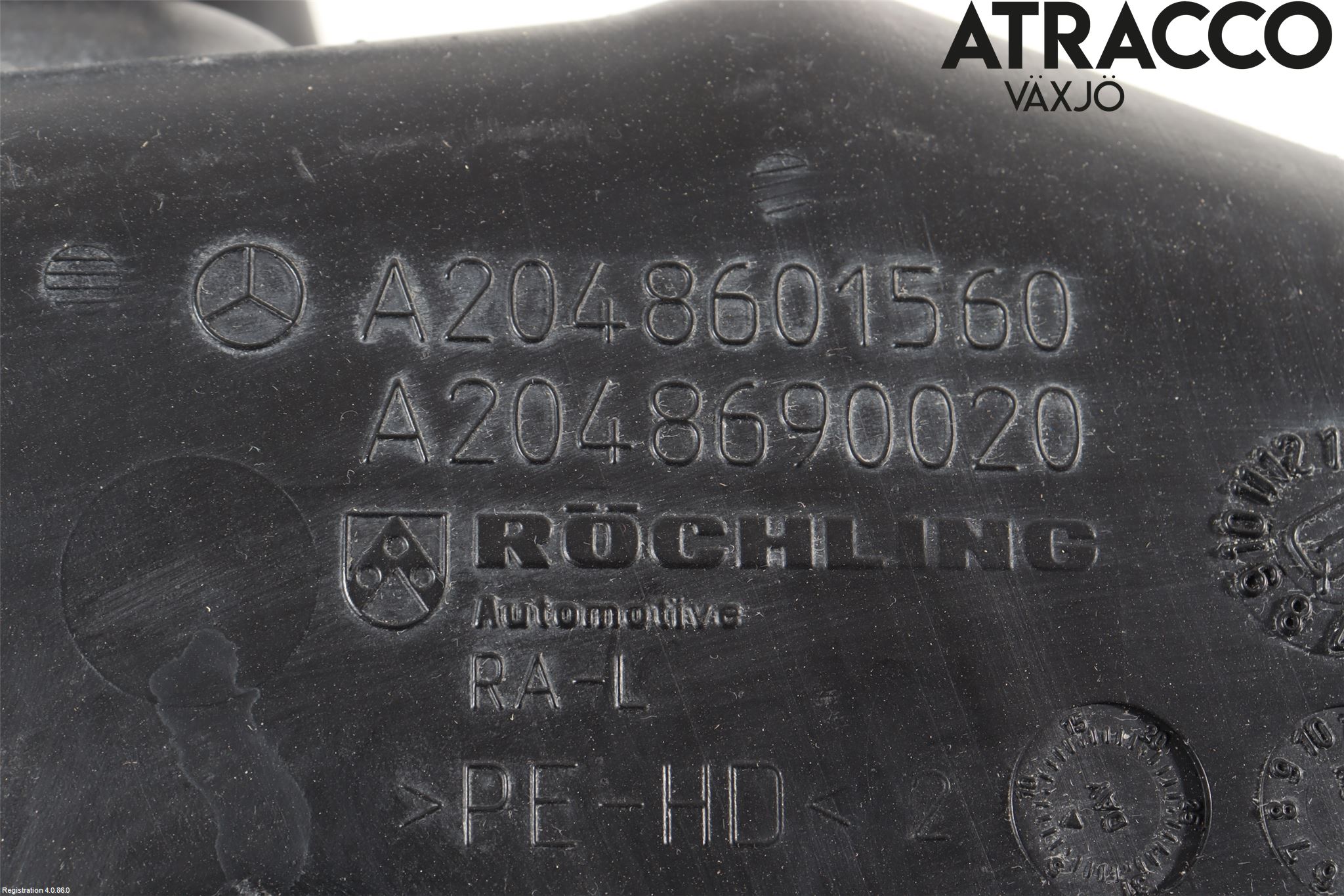Mercedes-Benz MB E-KLASS (W212) 09-16 Spylerbeholder Frontrute