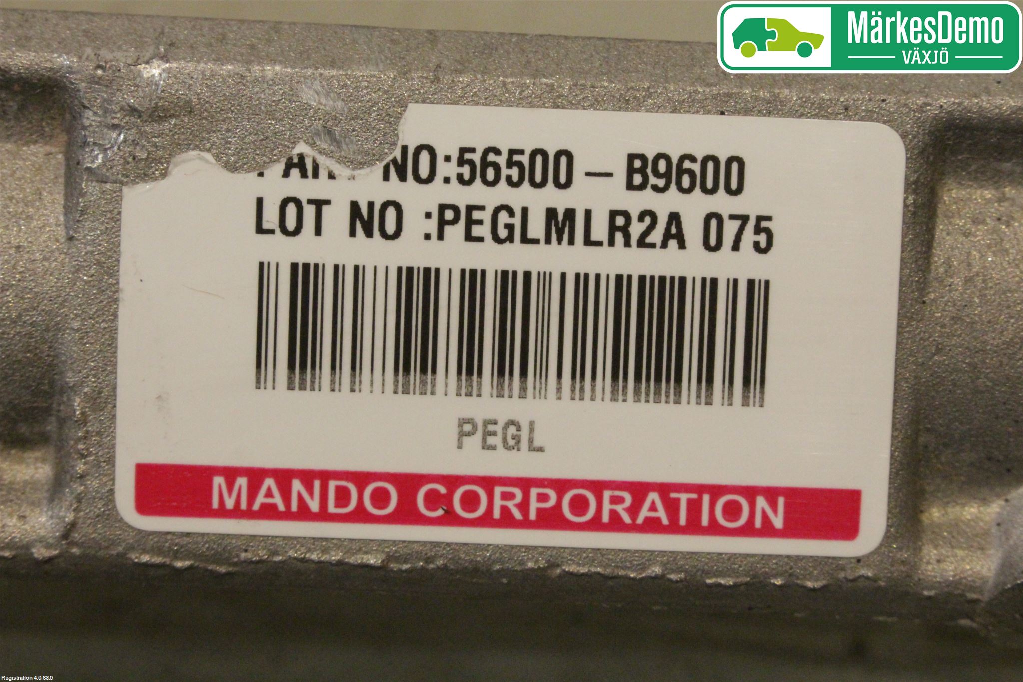 Hyundai i10 BA 17-20 Snekke - Tannstang